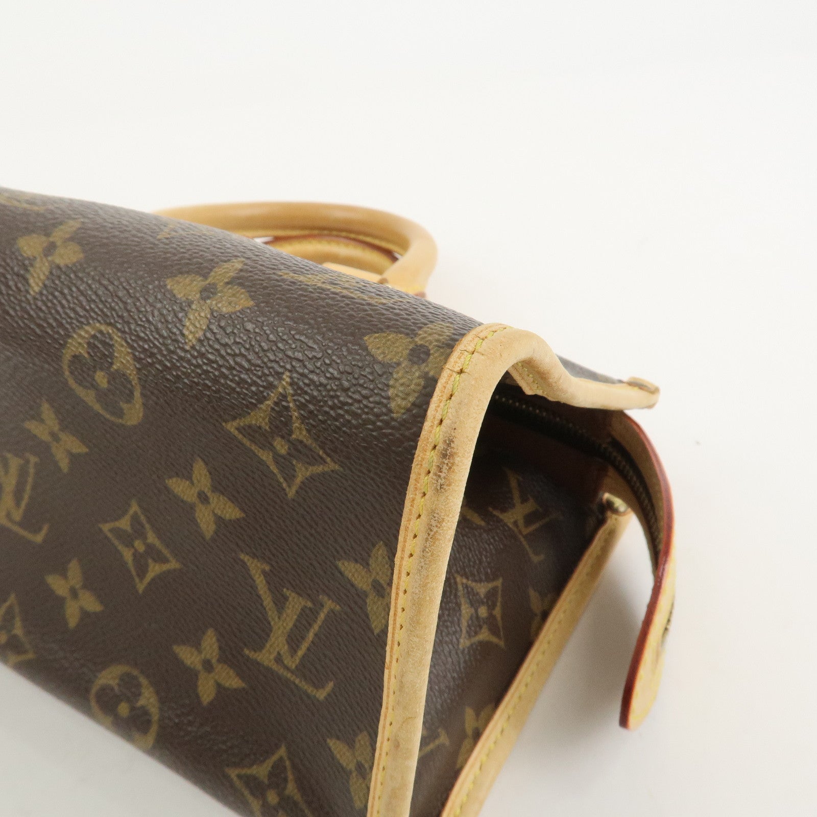 Louis Vuitton Monogram Popincourt Hand Bag Brown M40009