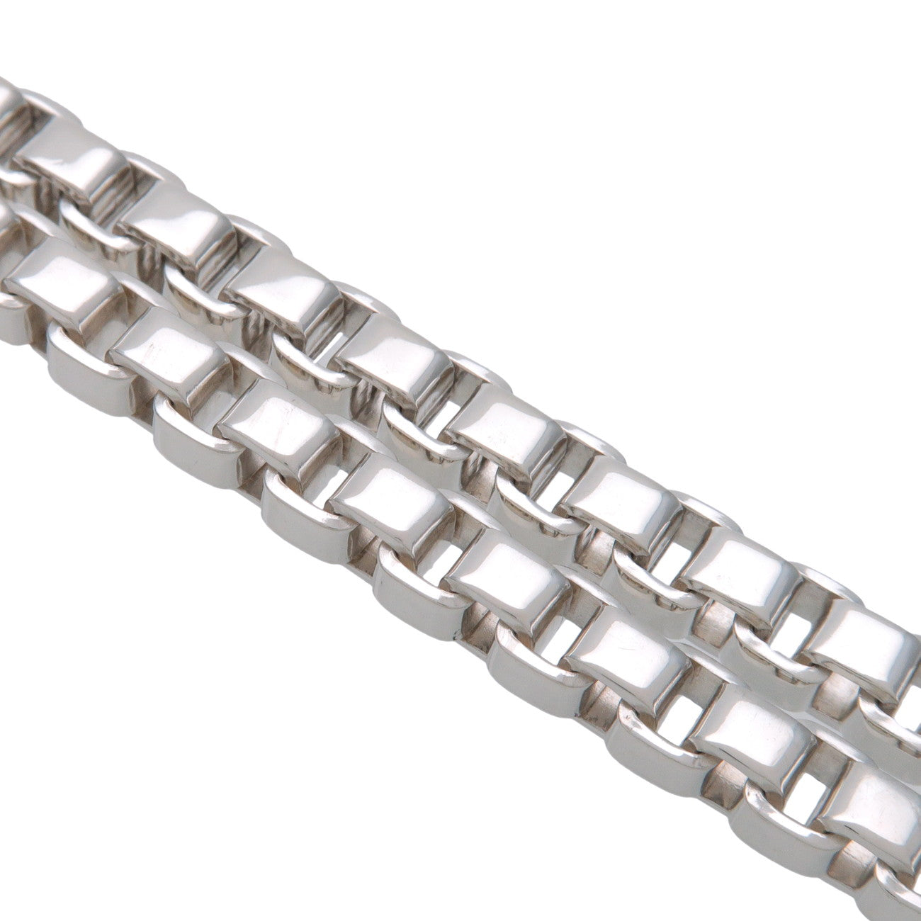 Tiffany & Co Venetian Link Necklace SV925 Silver