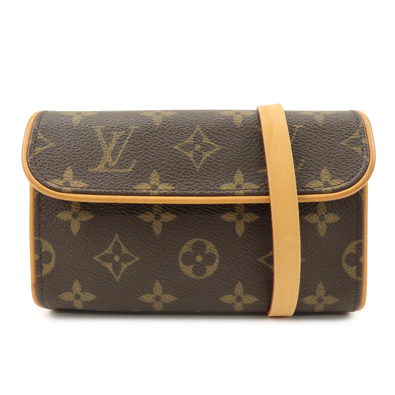 Louis Vuitton Monogram Pochette Florentine Waist Bag Belt M51855