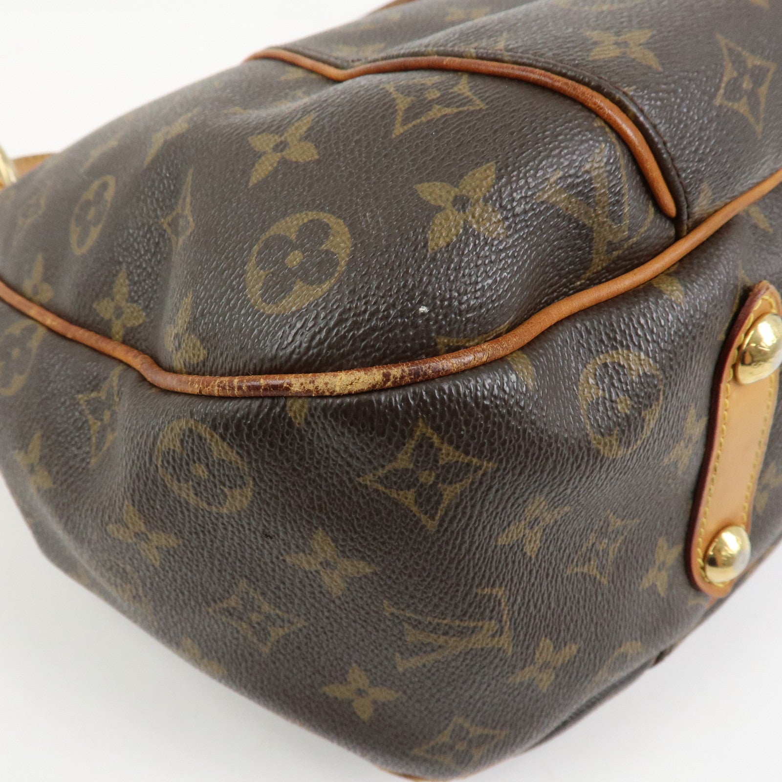 Louis Vuitton Monogram Galliera PM Shoulder Bag Brown M56382