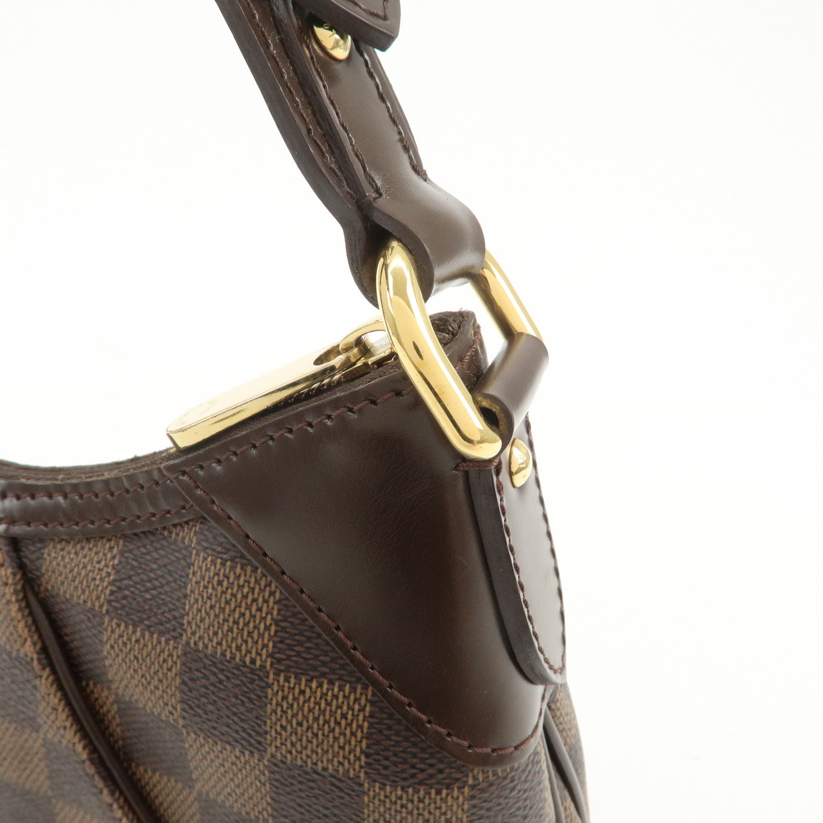 Louis Vuitton Damier Ebene Thames PM Shoulder Bag Hand Bag N48180