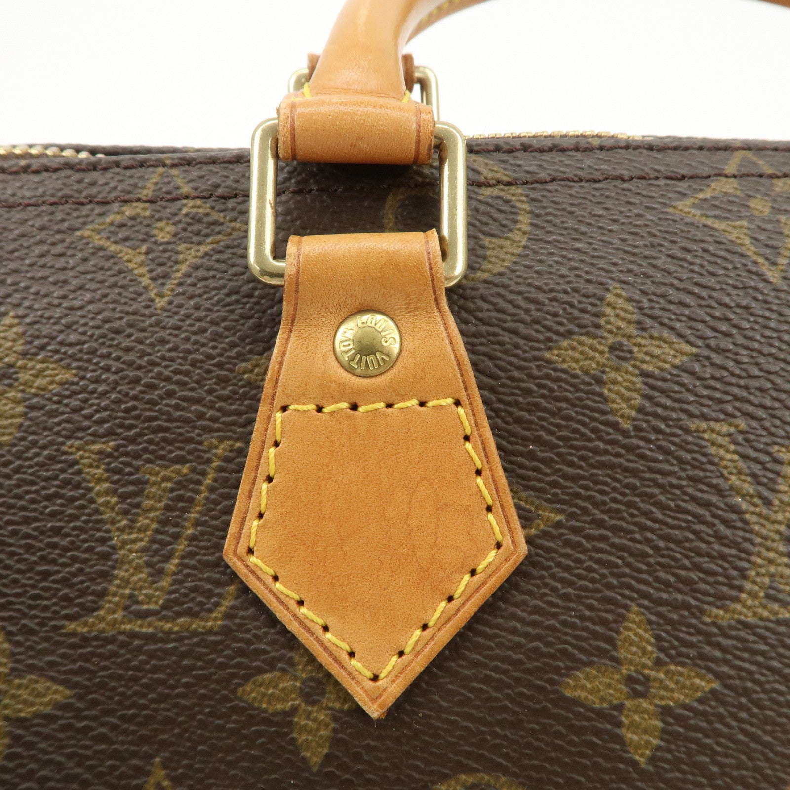 Louis Vuitton Monogram Speedy 25 Boston Bag Hand Bag Brown M41528