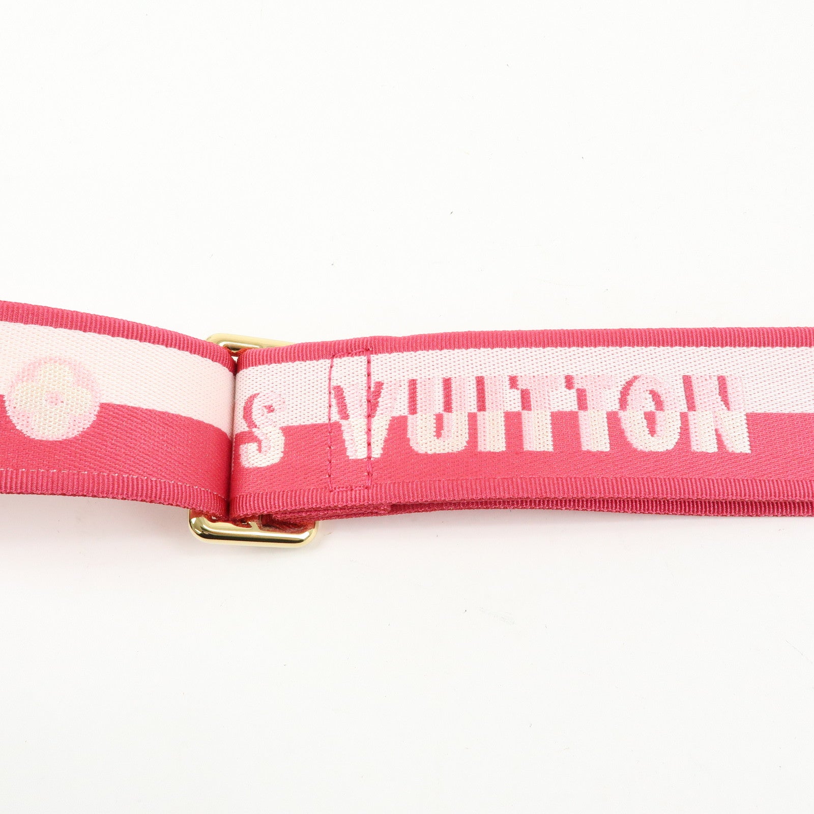 Louis Vuitton Adjustable Shoulder Strap for Neverfull BB Rose Peony