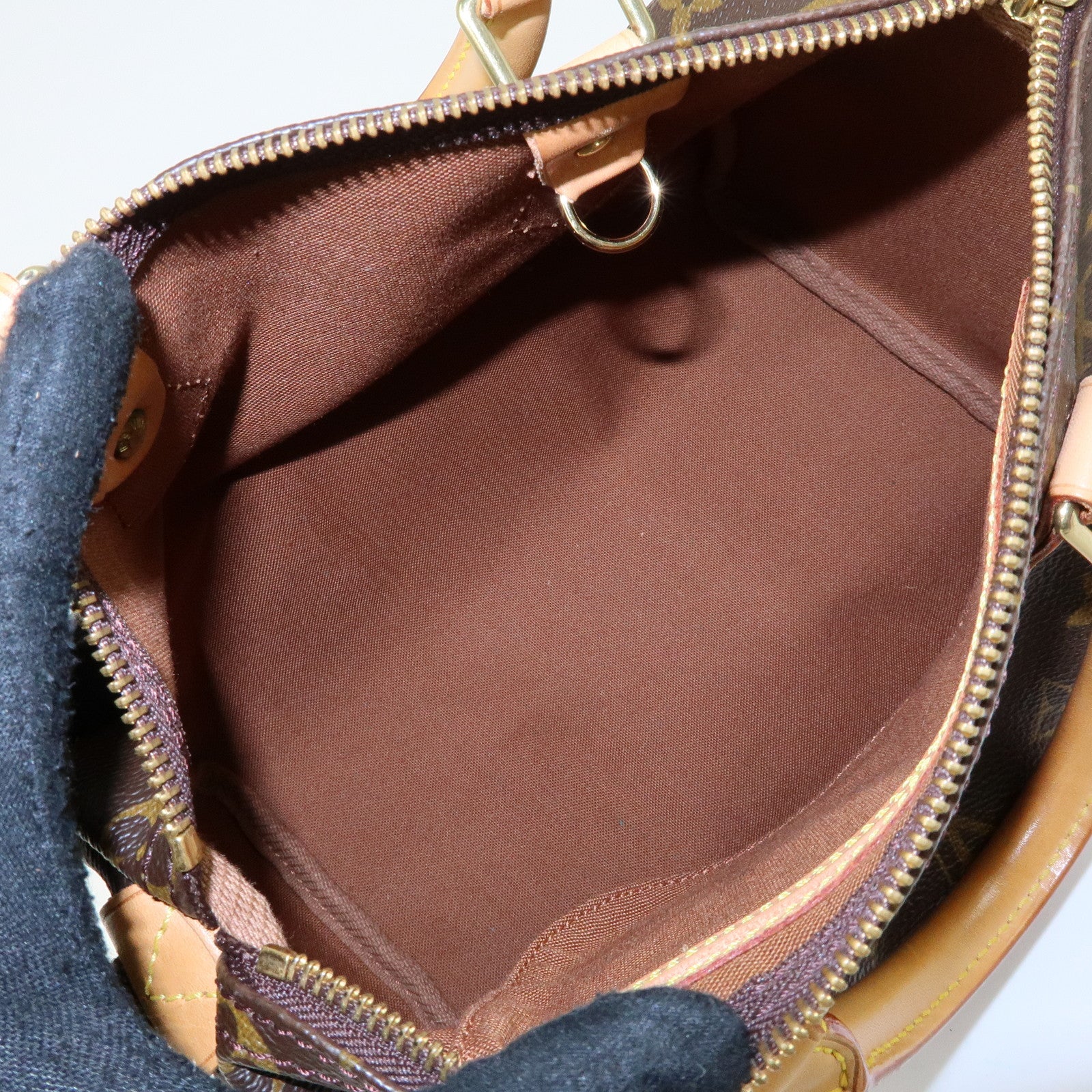 Louis Vuitton Monogram Speedy 25 Boston Bag Hand Bag Brown M41528