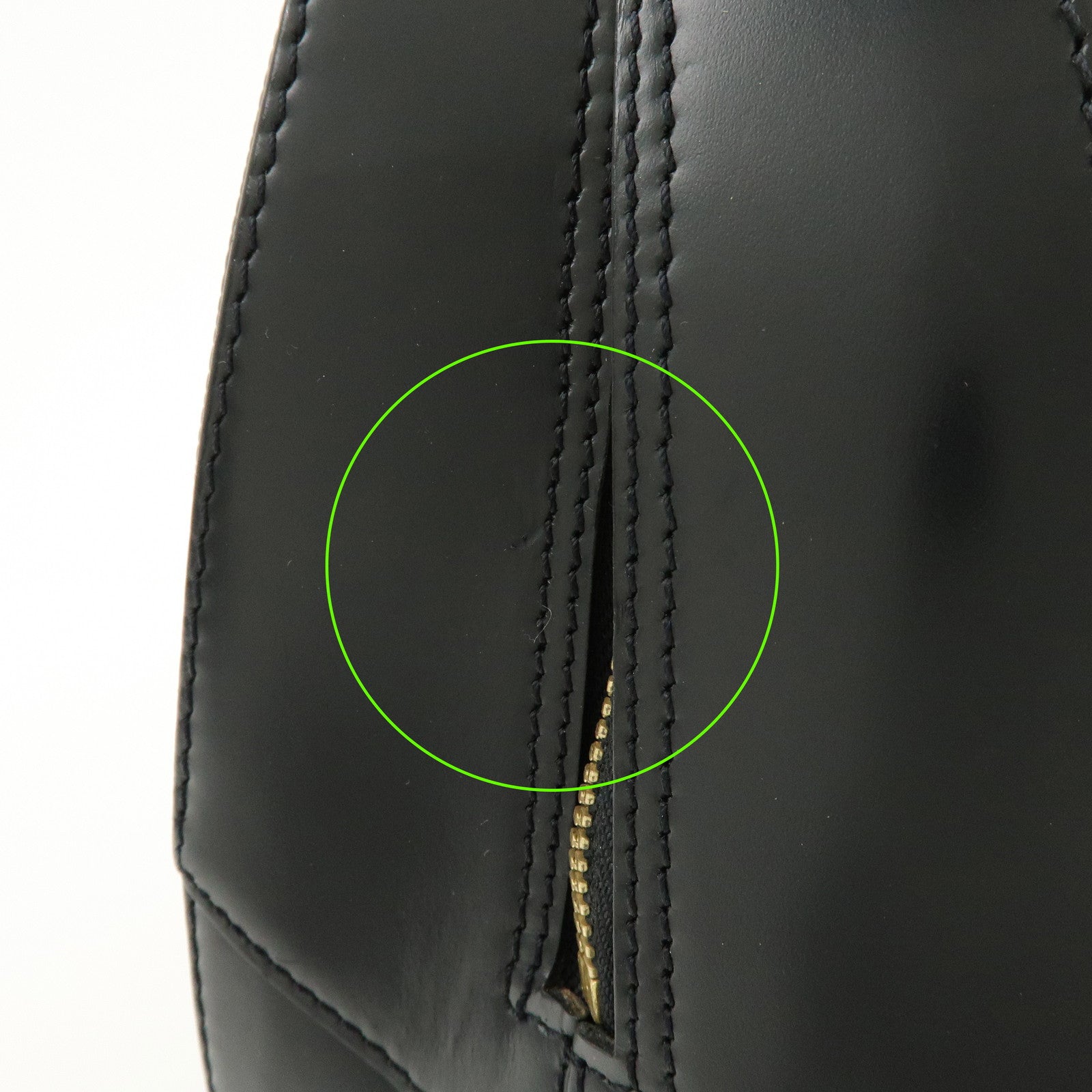 Louis Vuitton Epi Leather Sablons Hand Bag Noir Black M52042