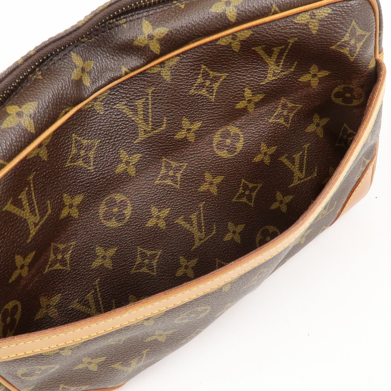 Louis Vuitton Monogram Compiegne 28 Pouch Clutch Bag Brown M51845