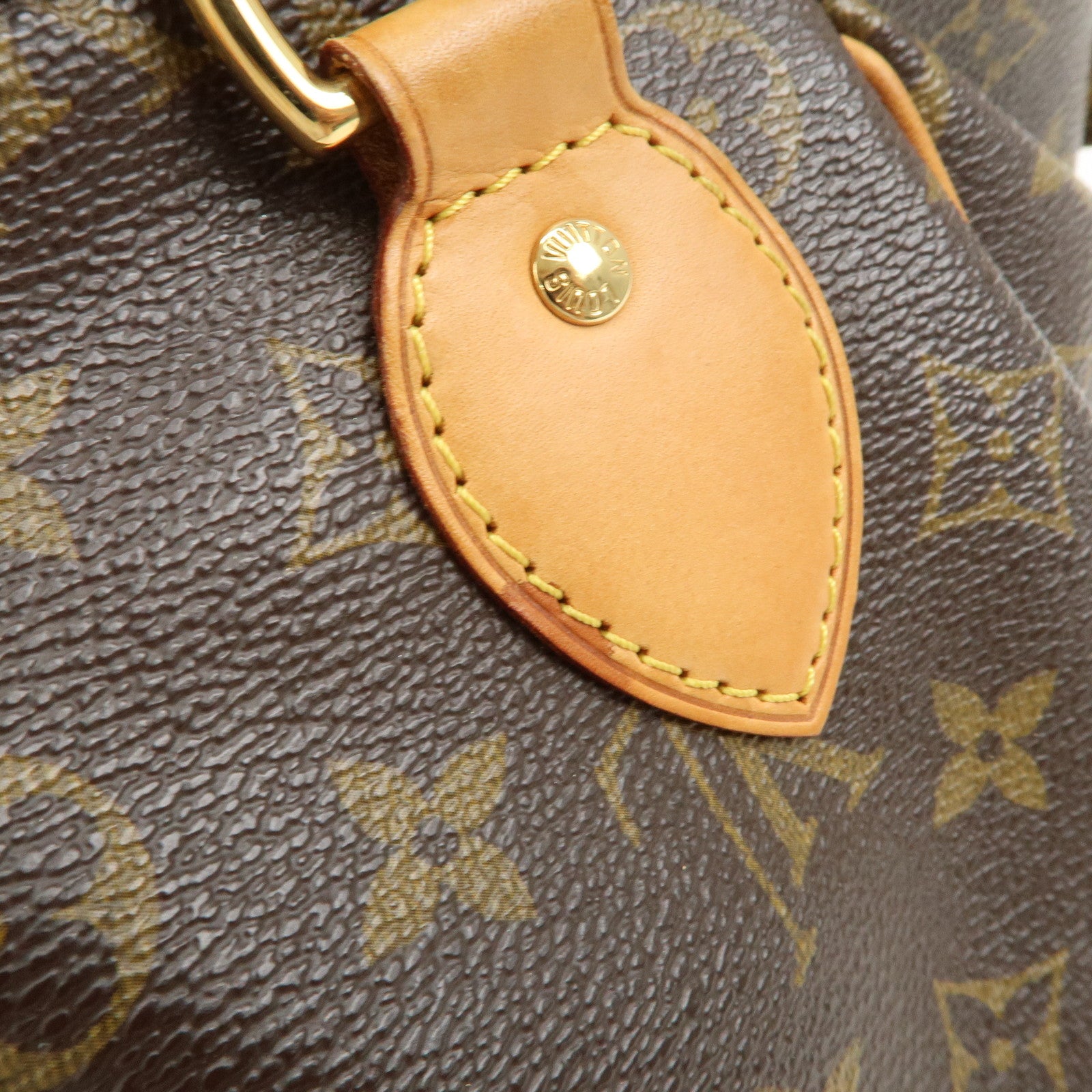 Louis Vuitton Monogram Tivoli PM Hand Bag Shoulder Bag Brown M40143