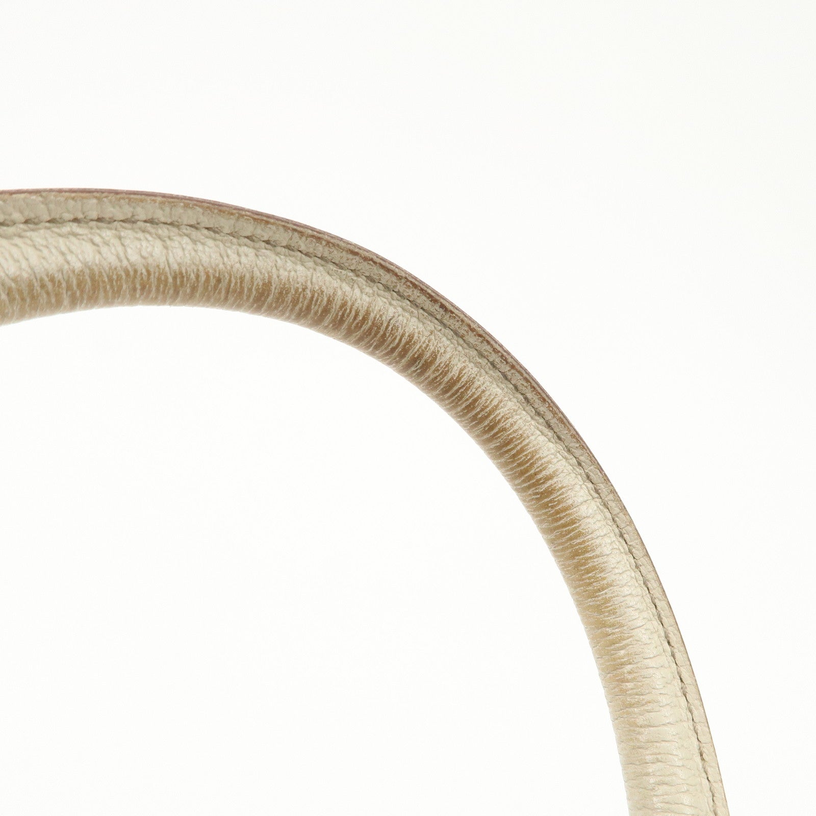 GUCCI Abbey GG Canvas Leather Boston Bag Beige Brown 130942