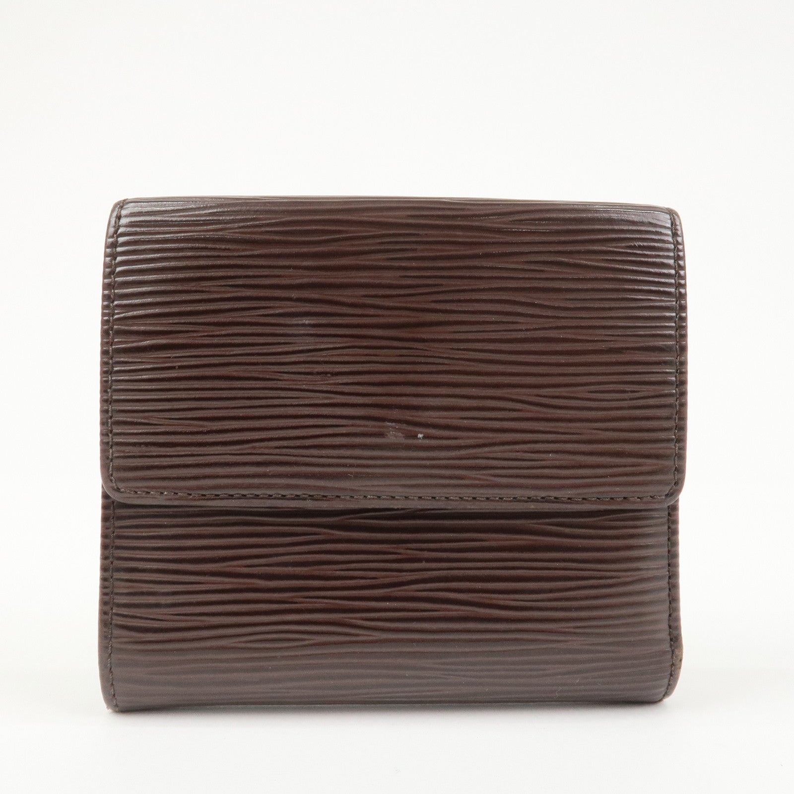 Louis Vuitton Epi Porte Monnaie Billets Carte Credit Mocha M6348D
