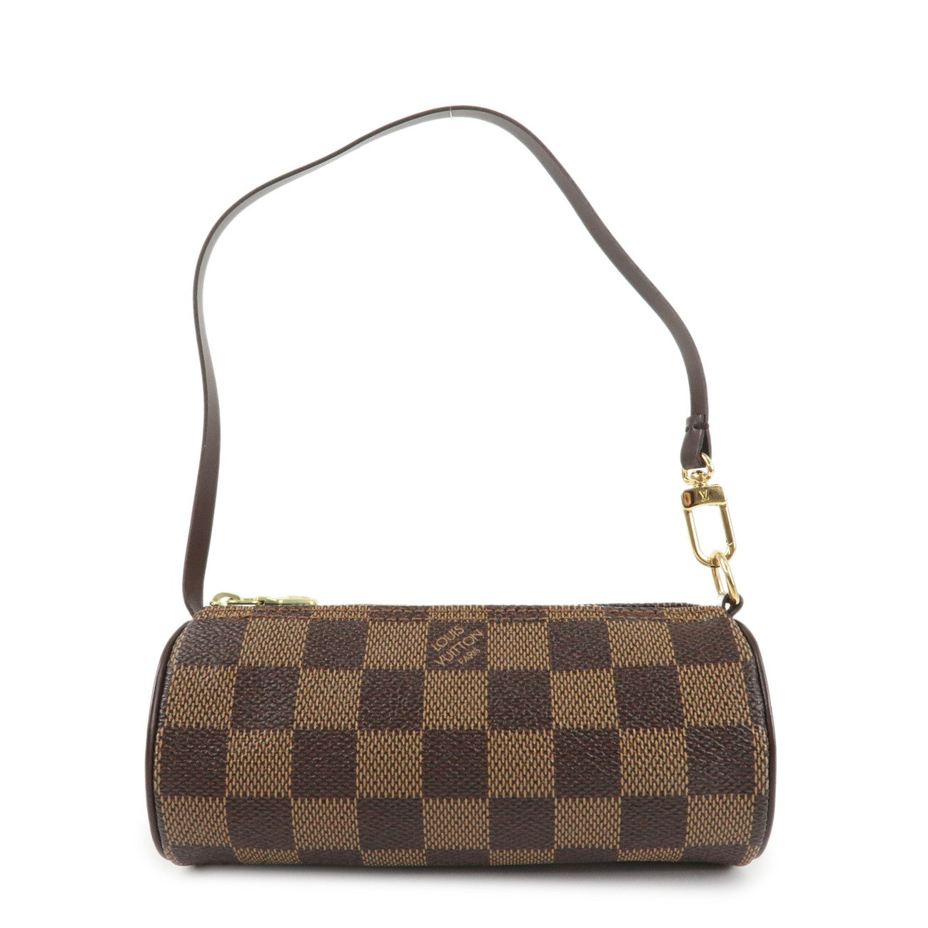Louis Vuitton Damier Mini Pouch for Papillon Bag Damier Ebene Used