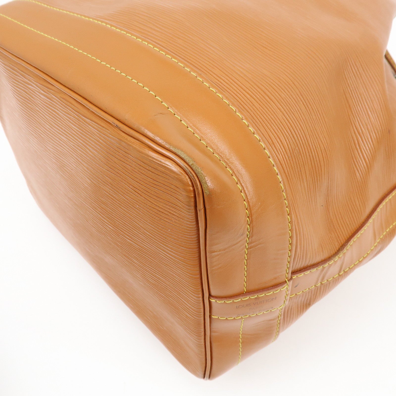 Louis Vuitton Epi Leather Noe Shoulder Bag Zipang Gold M44008