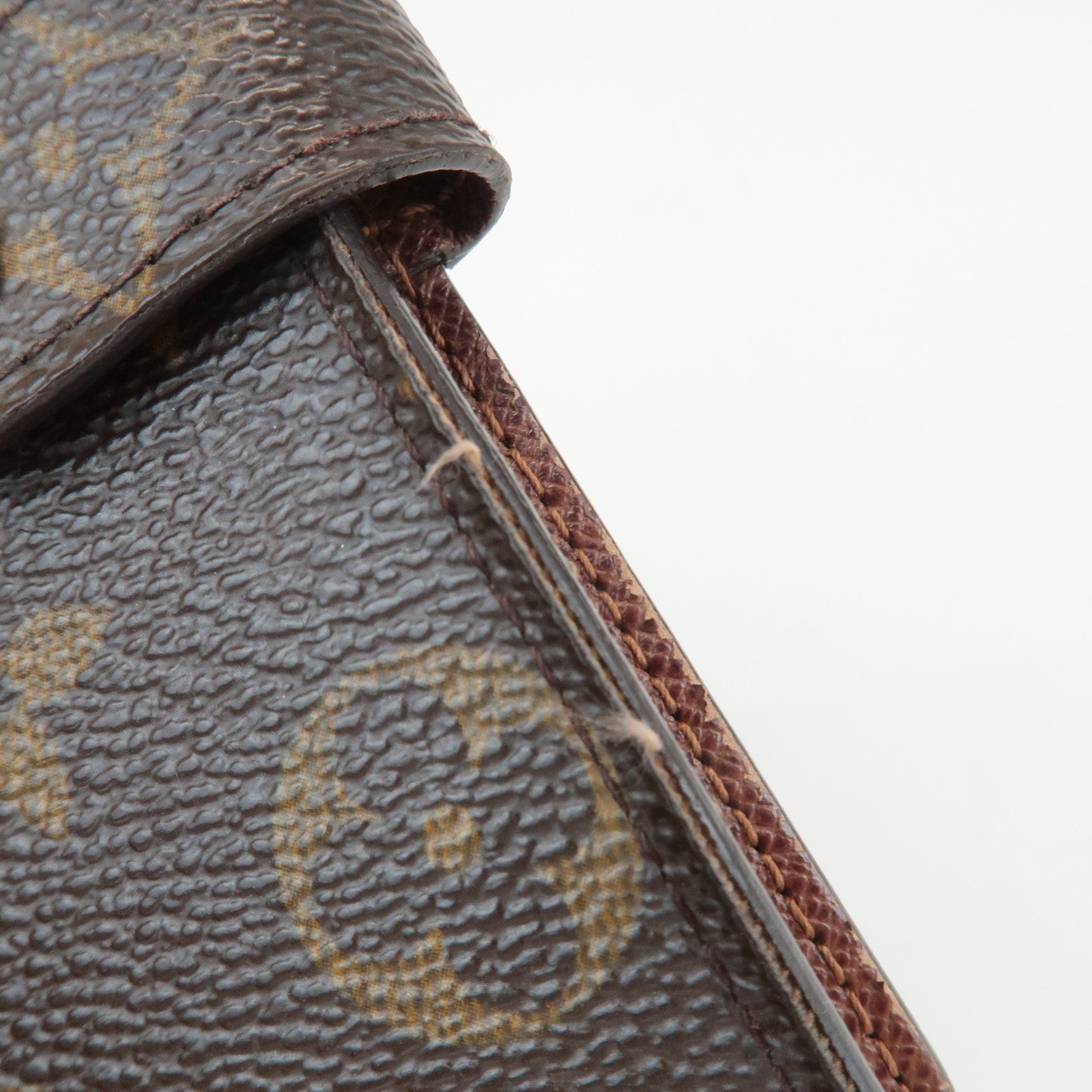 Louis Vuitton Monogram Agenda PM Planner Cover Brown R20005