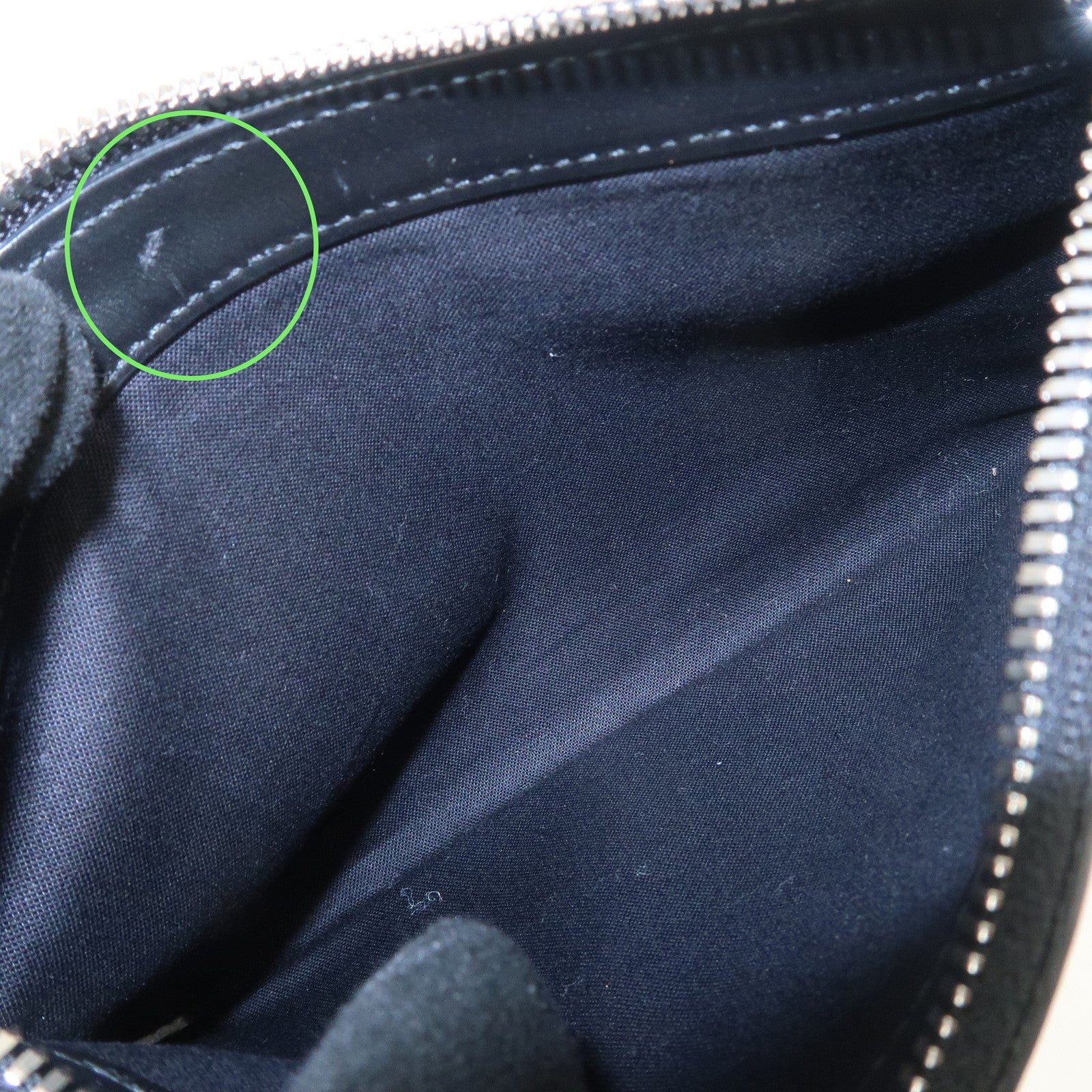 BALENCIAGA Navy Cabas S Cotton Calf Skin Tote Bag Hand Bag 339933