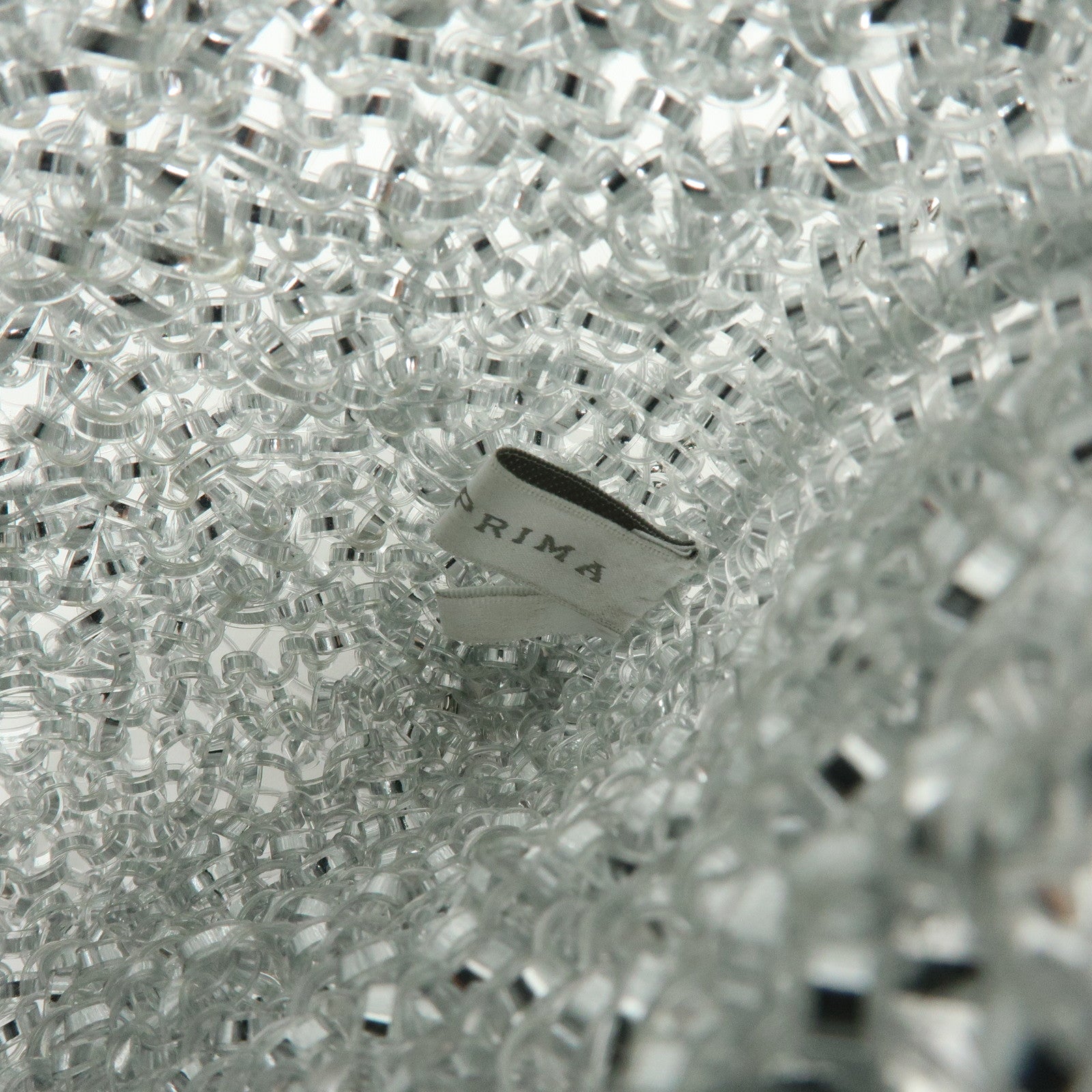 ANTEPRIMA PVC 2Way Bag Hand Bag Shoulder Bag Silver