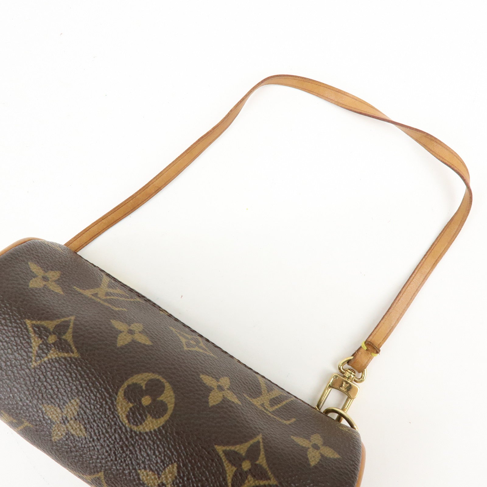 Louis Vuitton Monogram Mini Pouch for Papillon Bag Brown