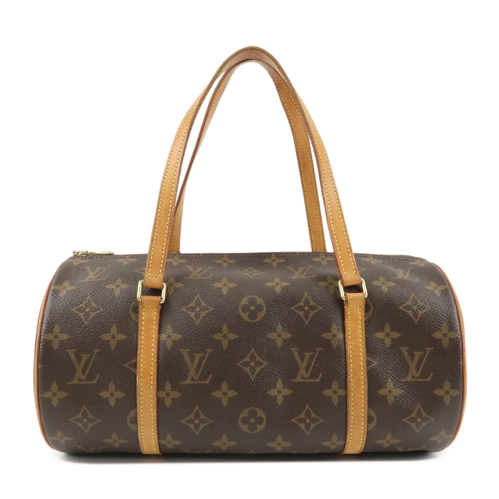 Louis Vuitton Monogram Papillon 30 Hand Bag New Style M51385 Used