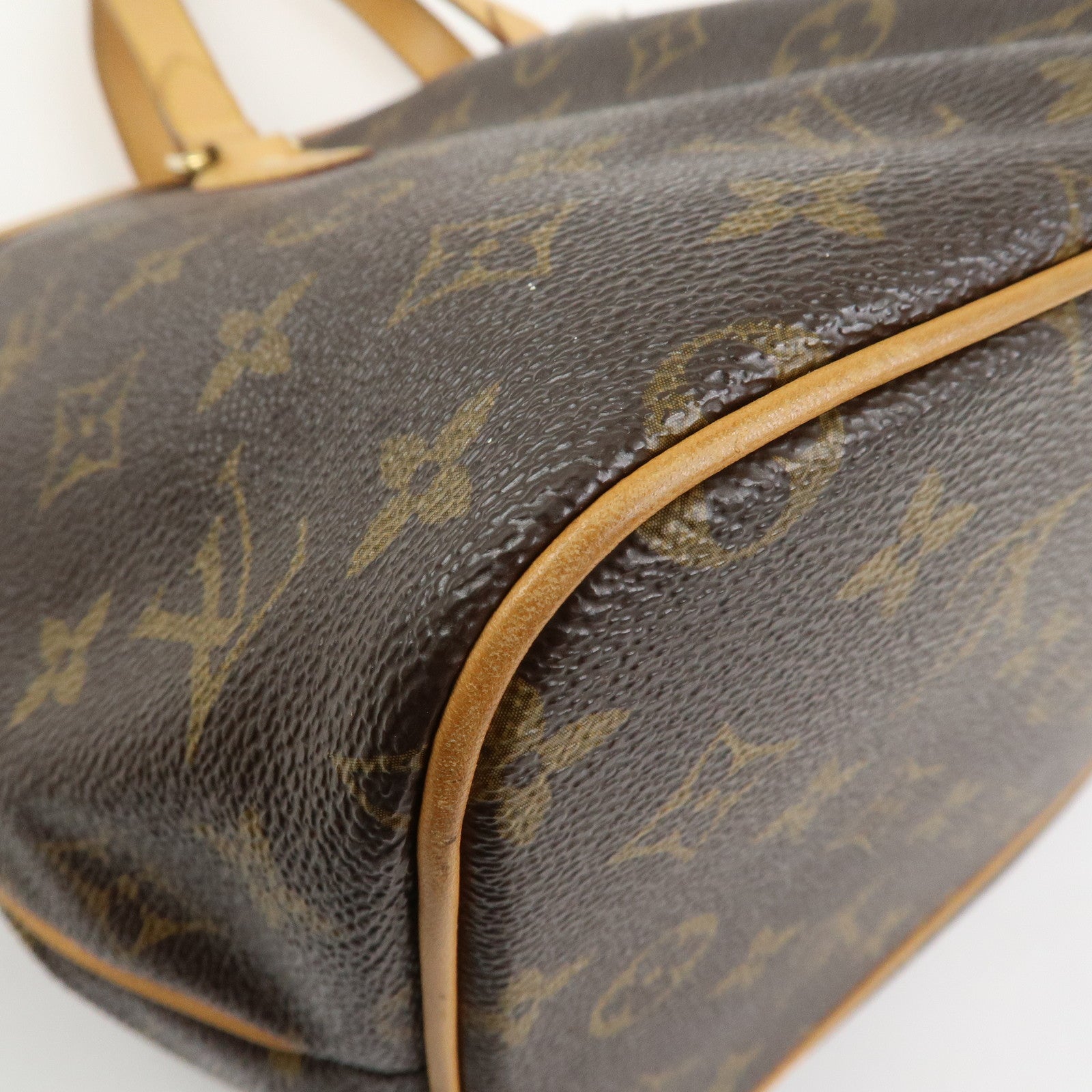 Louis Vuitton Monogram Palermo PM 2Way Bag Hand Bag Brown M40145