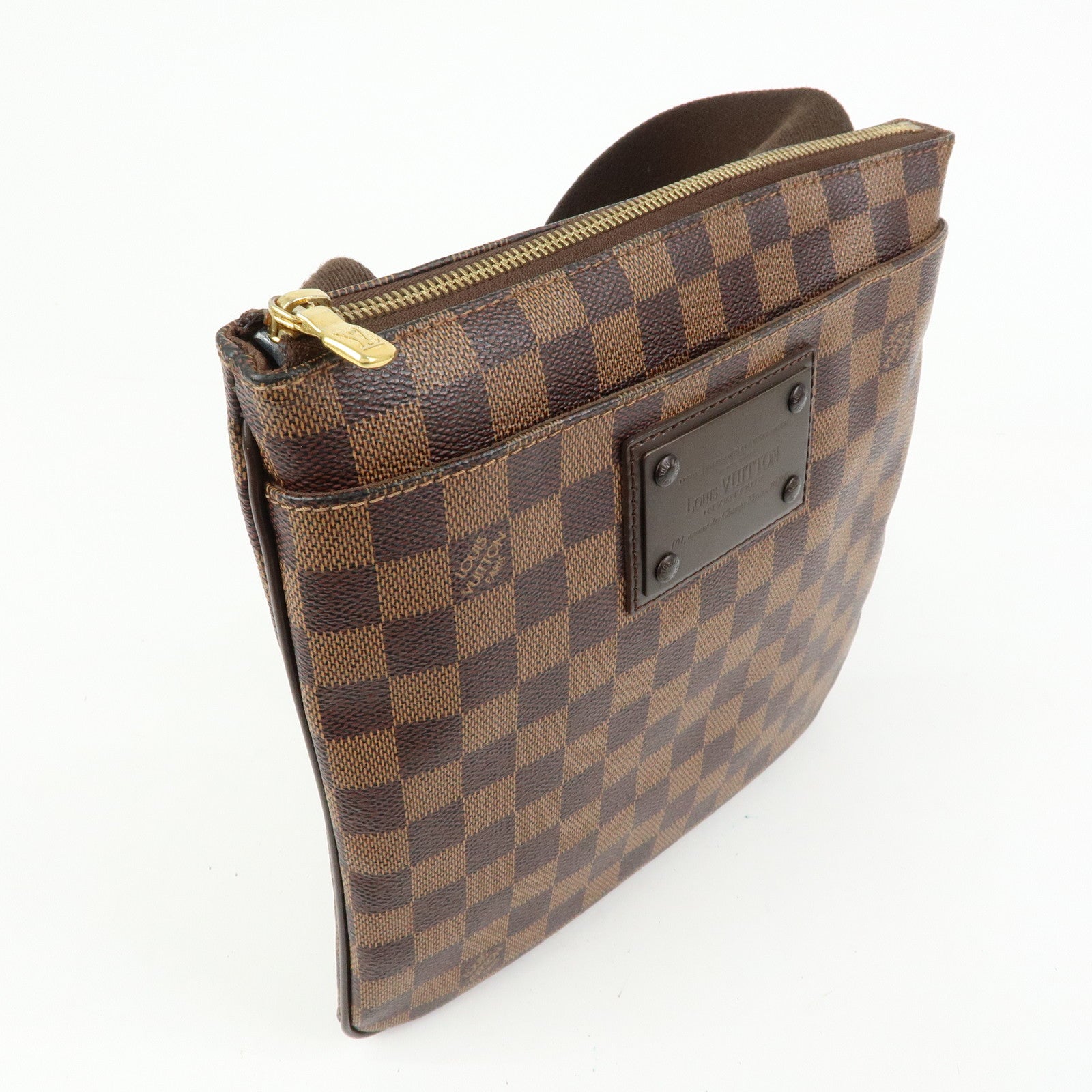 Louis Vuitton Damier Pochette Pratt Brooklyn Shoulder Bag N41100