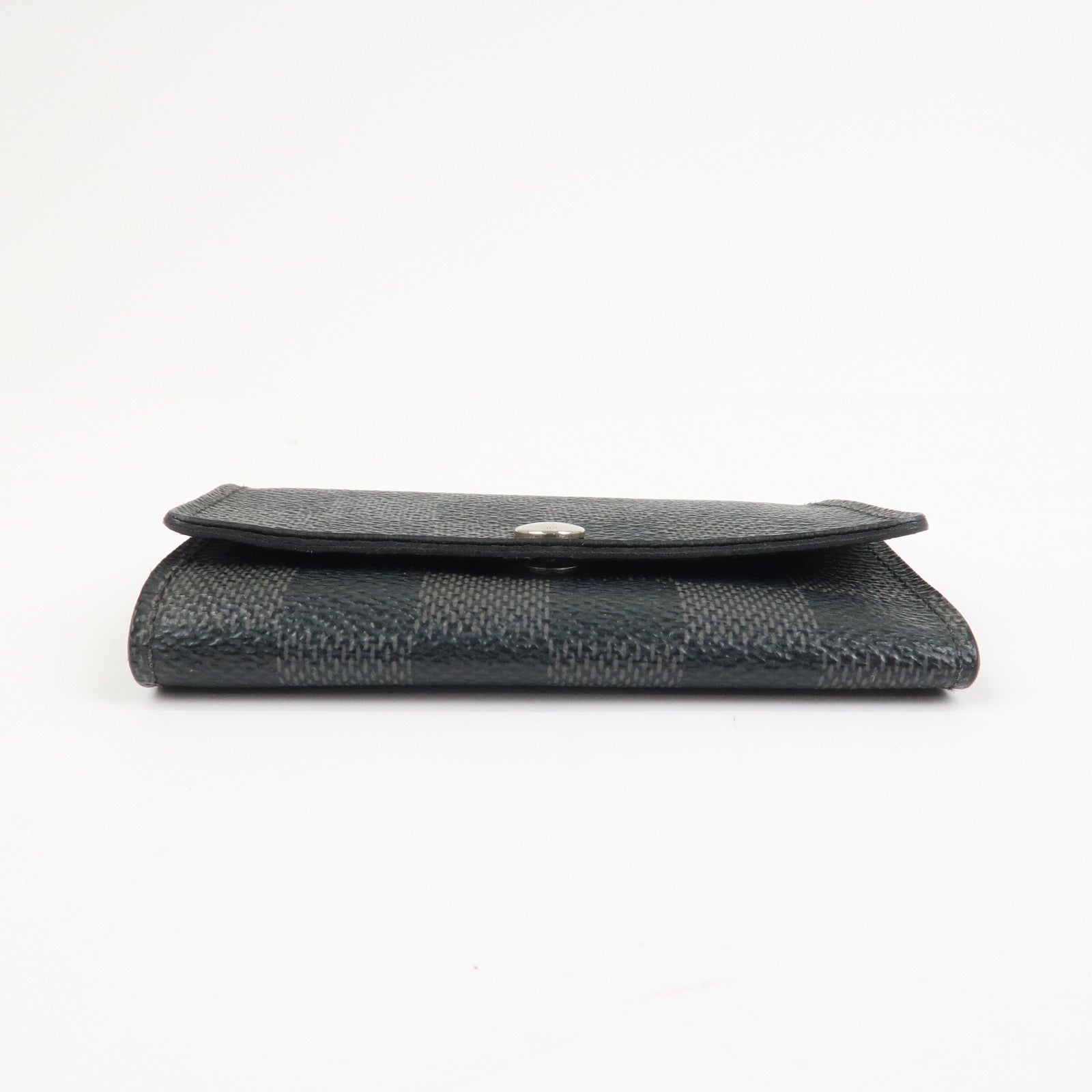 Louis Vuitton Damier Graphite Multicle 6 Key Case Gray Black N62662