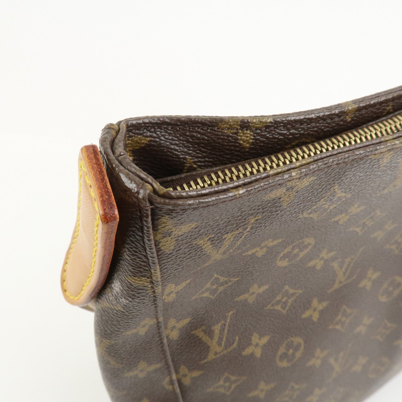 Louis Vuitton Monogram Looping GM Shoulder Bag Brown M51145