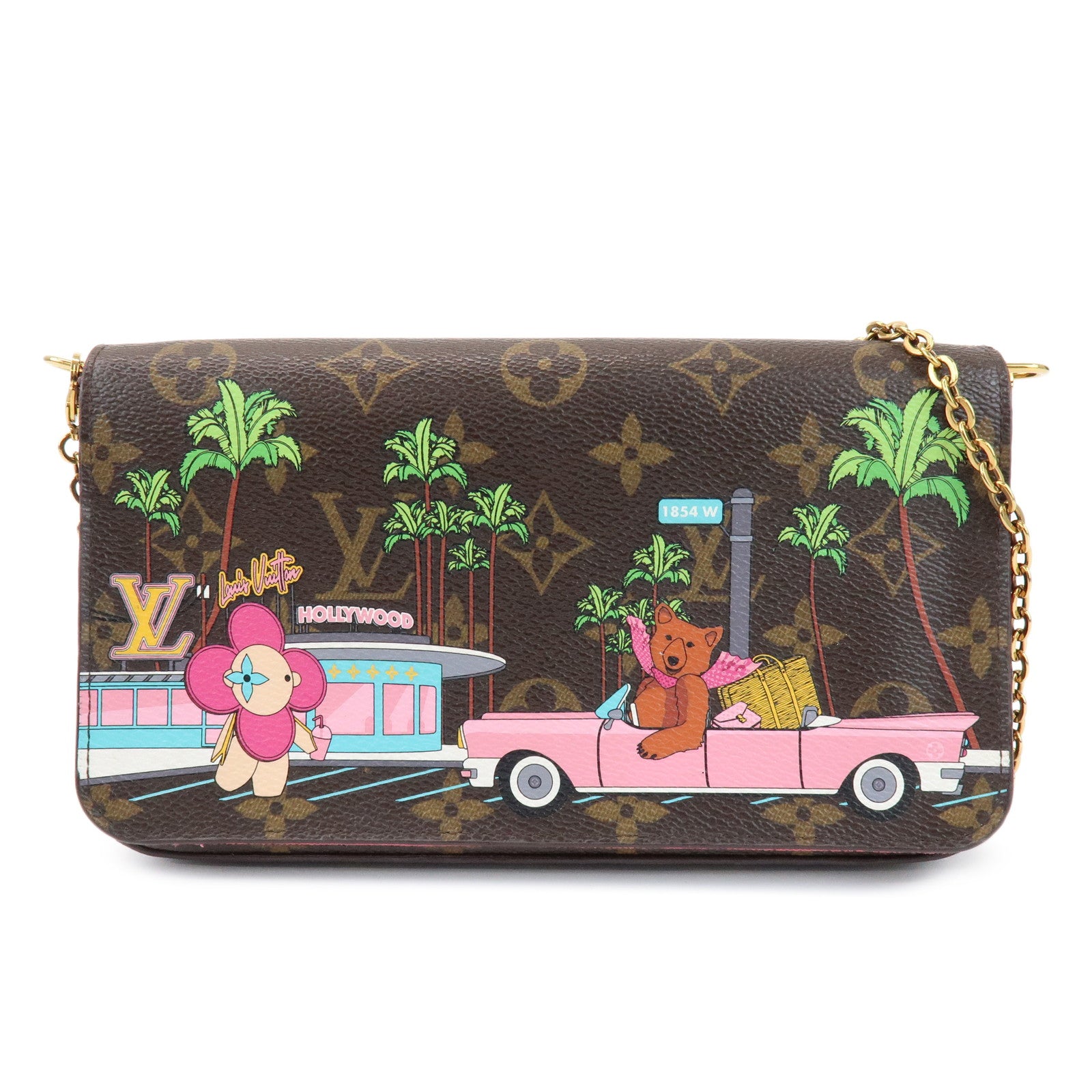 Louis Vuitton Monogram Vivienne X'mas Pochette Felicie M80859