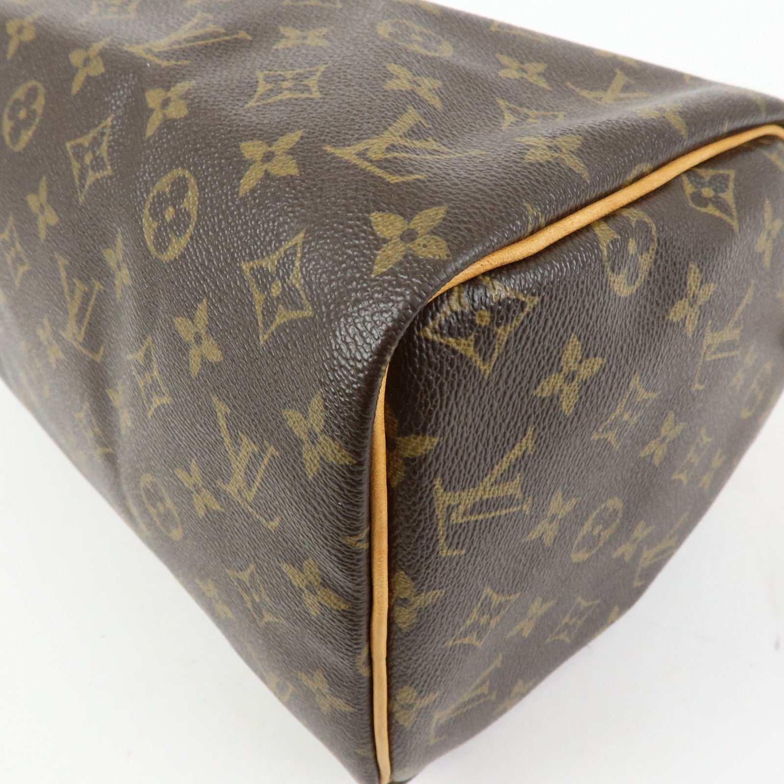 Louis Vuitton Monogram Speedy 30 Boston Bag Hand Bag Brown M41526
