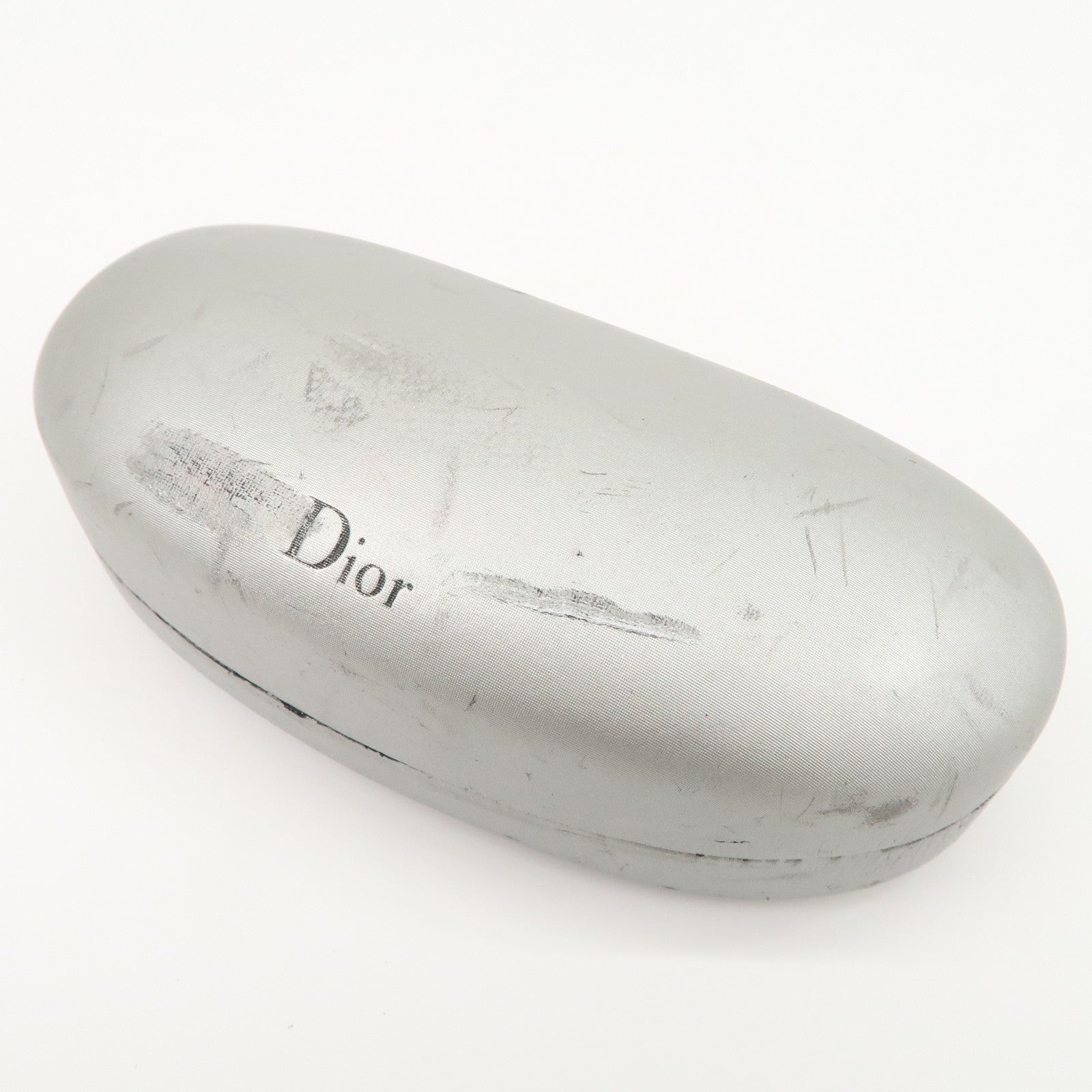 Christian Dior Clear Metal Sunglasses Silver YB7V2 61□14 127