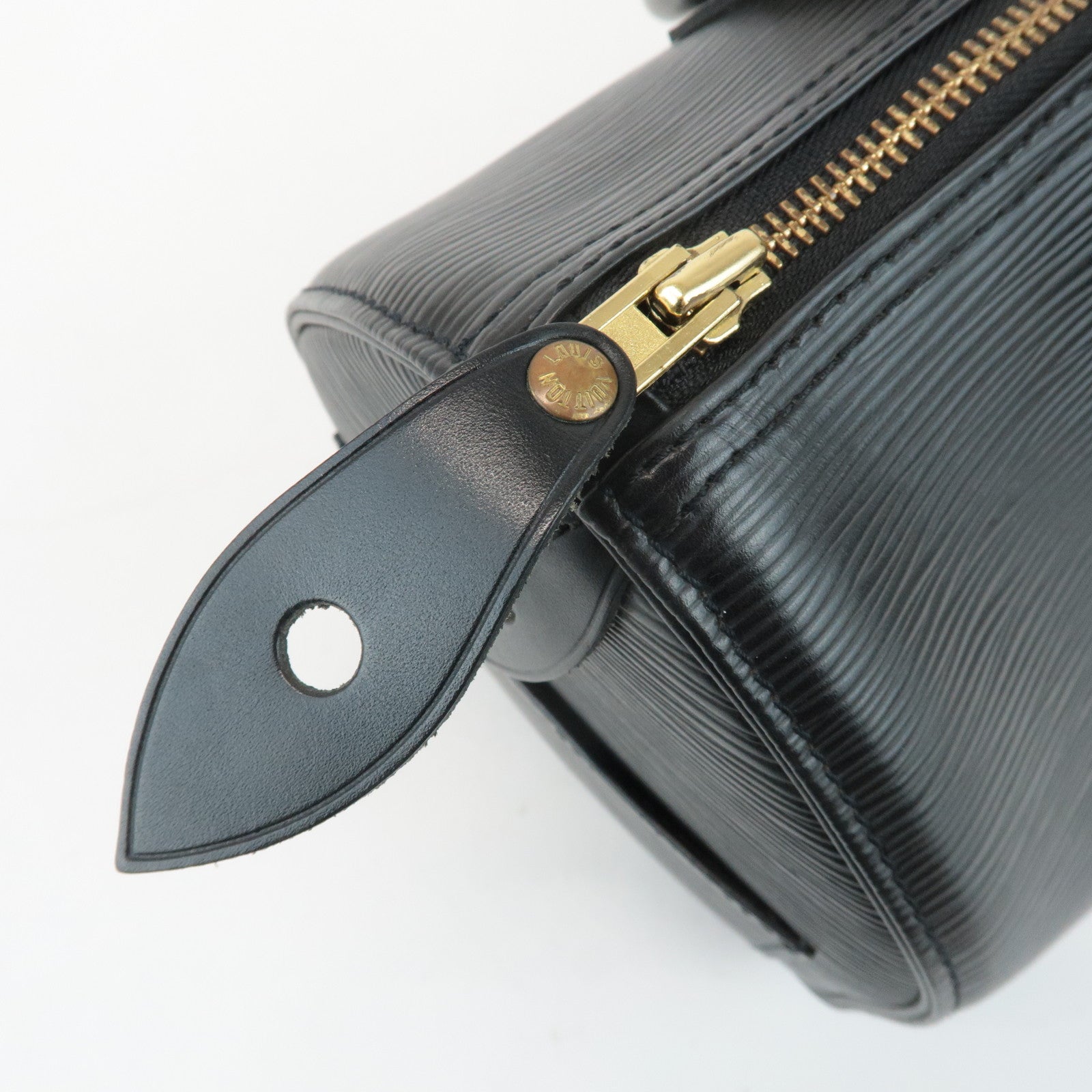 Louis Vuitton Epi Speedy 25 Boston Bag Hand Bag Noir M43012 Used