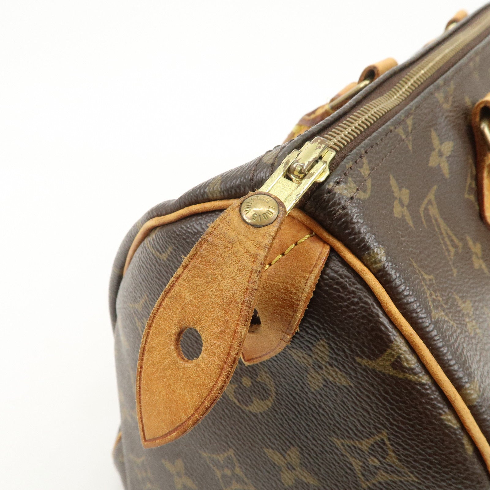 Louis Vuitton Monogram Speedy 35 Boston Bag Hand Bag M41524