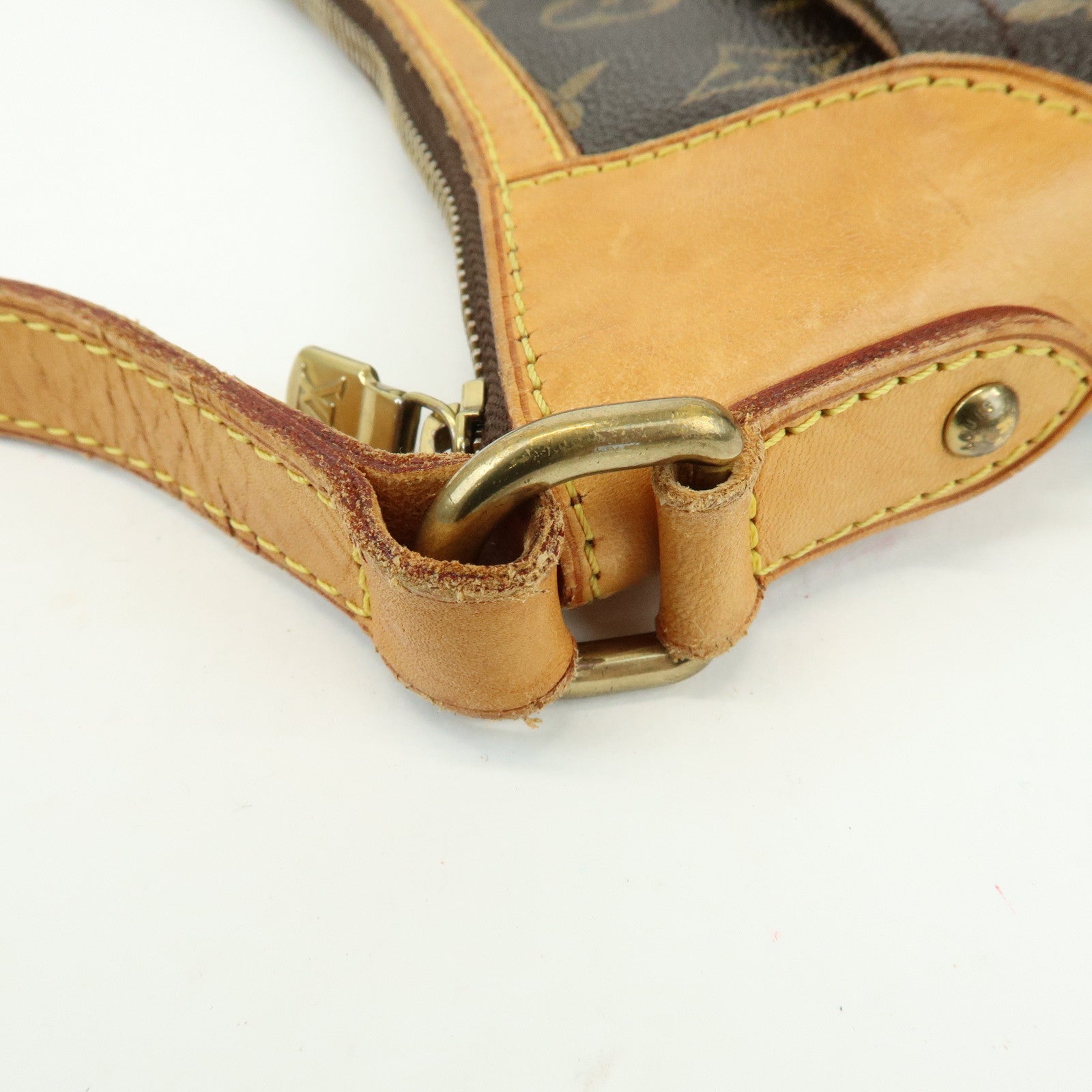 Louis Vuitton Monogram Odeon PM Canvas Shoulder Bag Brown M56390