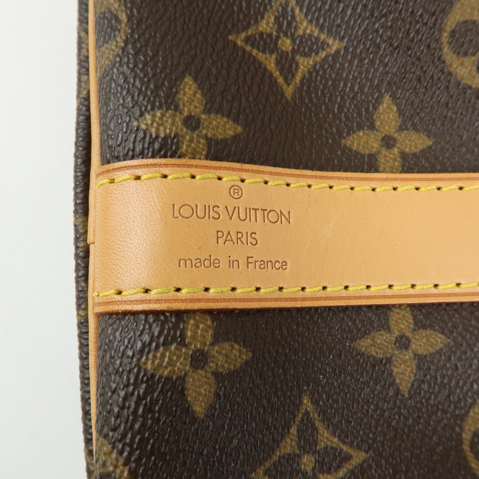 Louis Vuitton Monogram Keep All Bandouliere 55 Boston Bag M41414