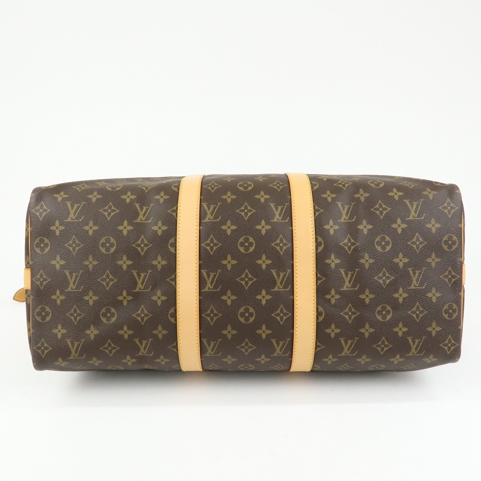 Louis Vuitton Monogram Keep All Bandouliere 50 Boston Bag M41416