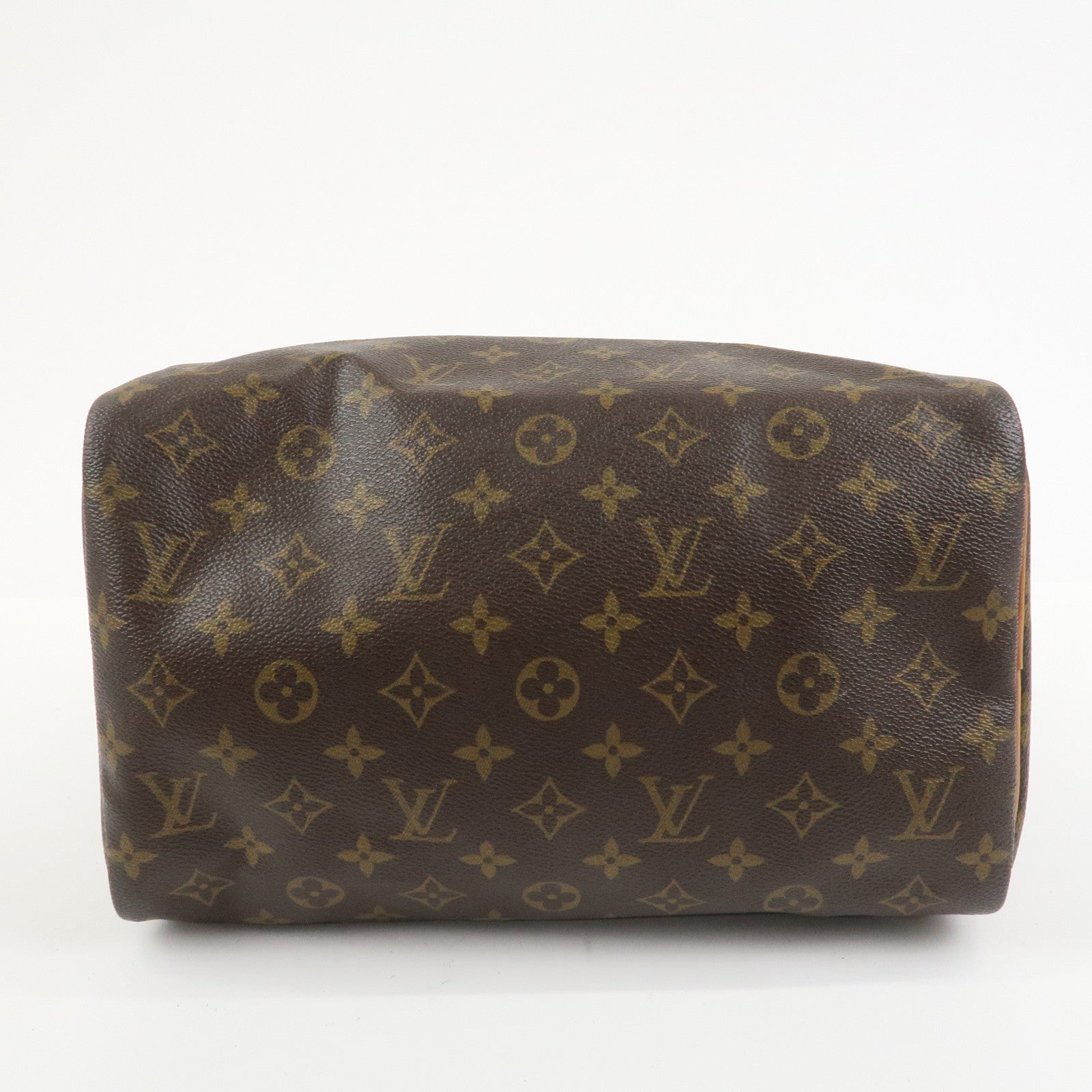 Louis Vuitton Monogram Speedy 30 Boston Bag Hand Bag Brown M41526
