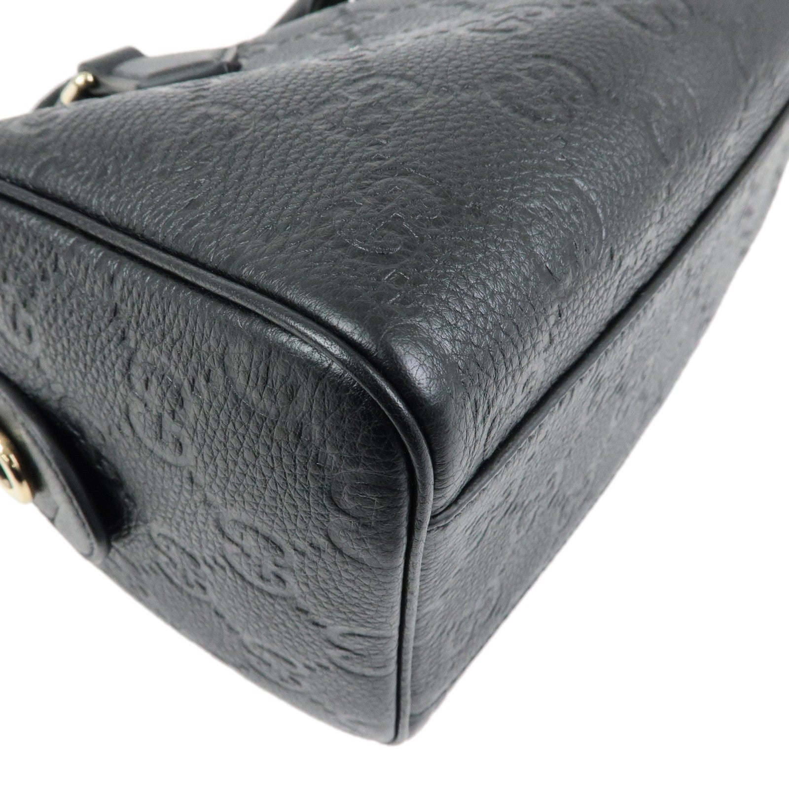 GUCCI Guccissima Leather 2Way Bag Hand Bag Shoulder Bag 815255