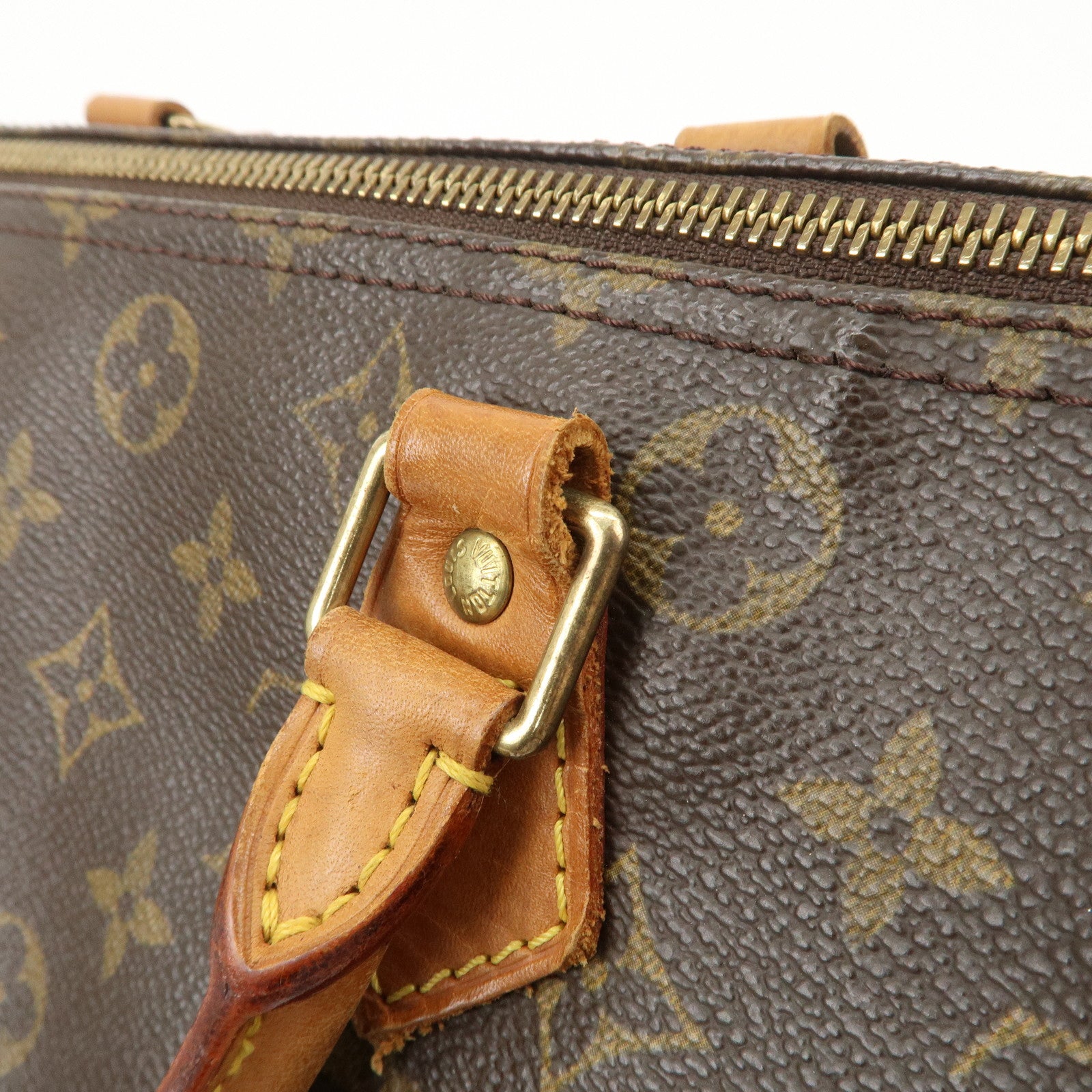 Louis Vuitton Monogram Speedy 30 Boston Bag Hand Bag Brown M41526