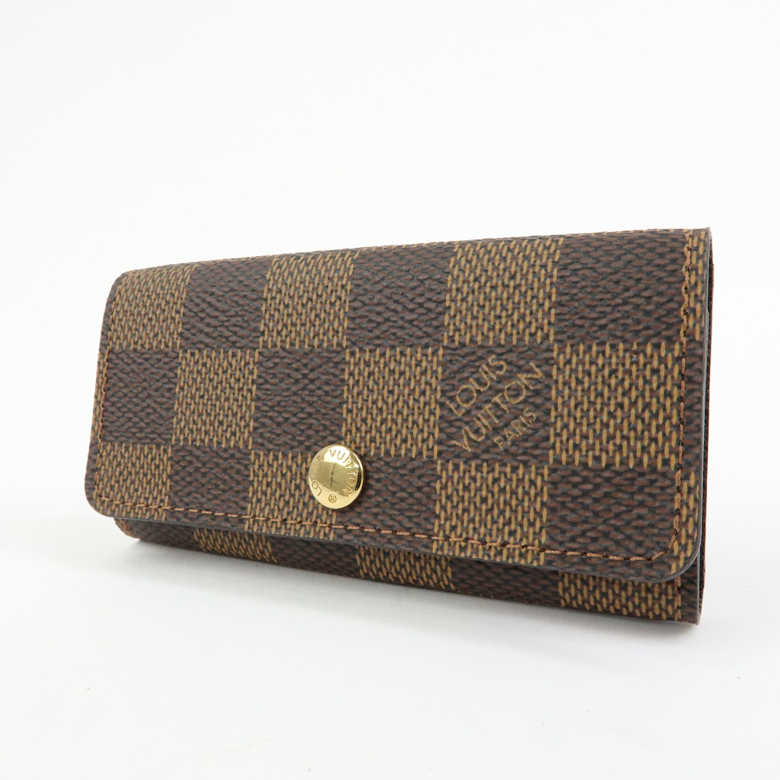Louis Vuitton Damier Multicles 4 Key Case Damier Ebene N62631