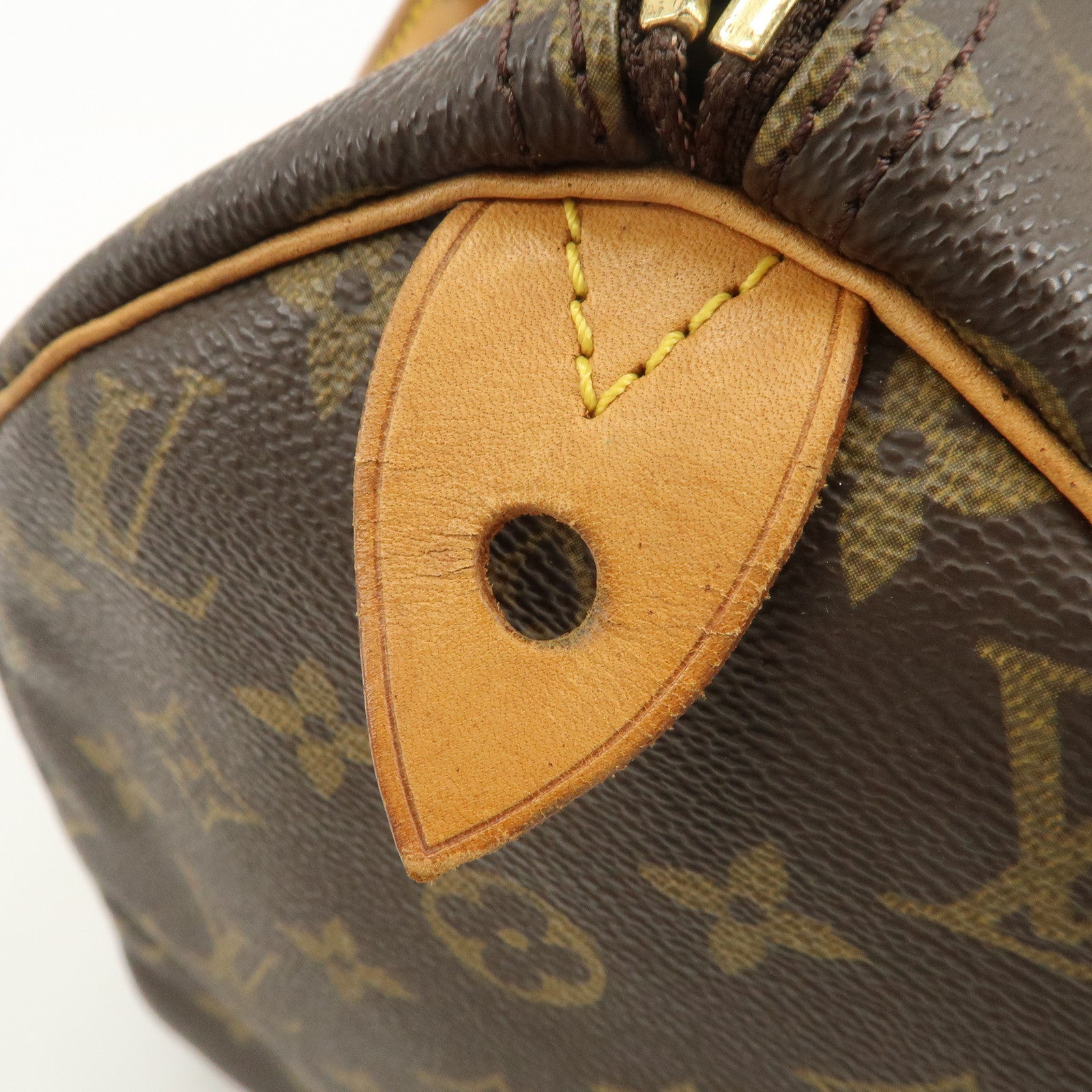 Louis Vuitton Monogram Speedy 30 Boston Bag Hand Bag Brown M41526