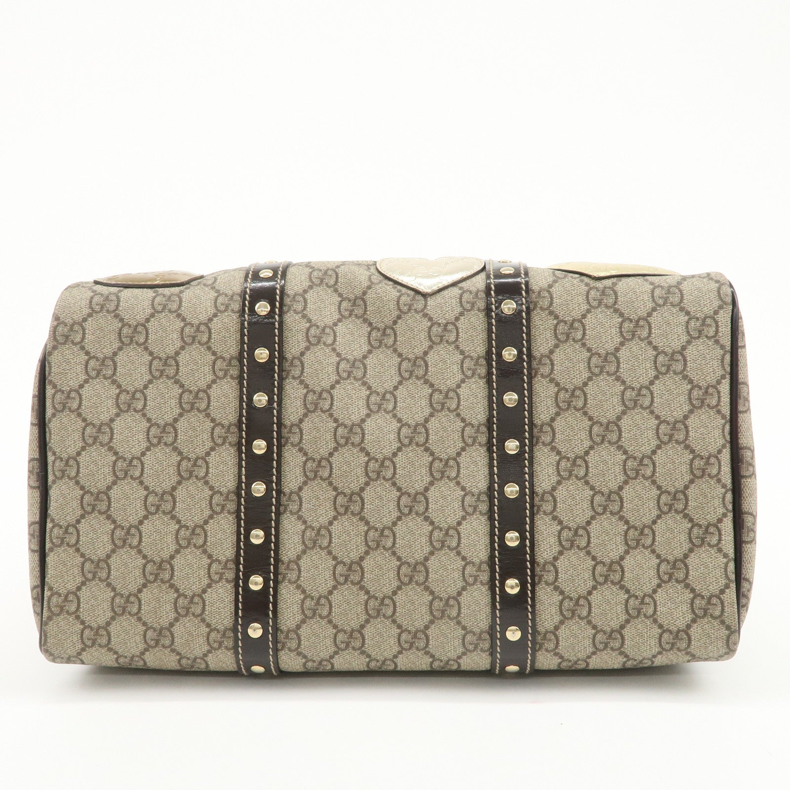 GUCCI GG Supreme Guccissima GG Plus Histoire Boston Bag 193603