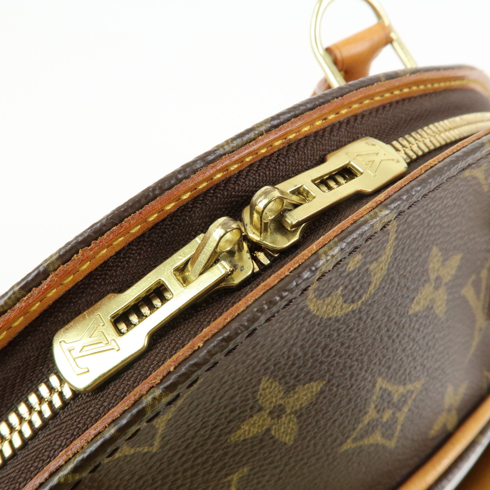 Louis Vuitton Monogram Ellipse PM Hand Bag Brown M51127