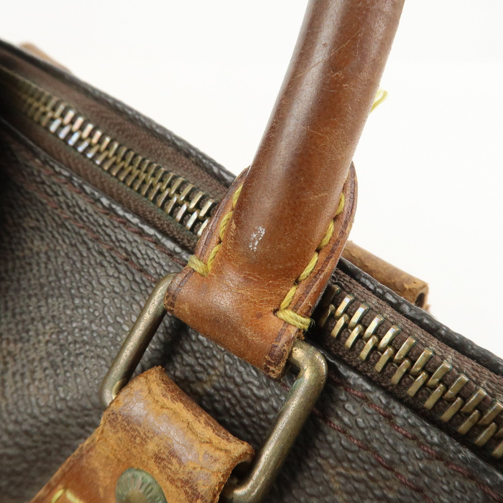 Louis Vuitton Monogram Speedy 25 Boston Bag Hand Bag Brown M41528