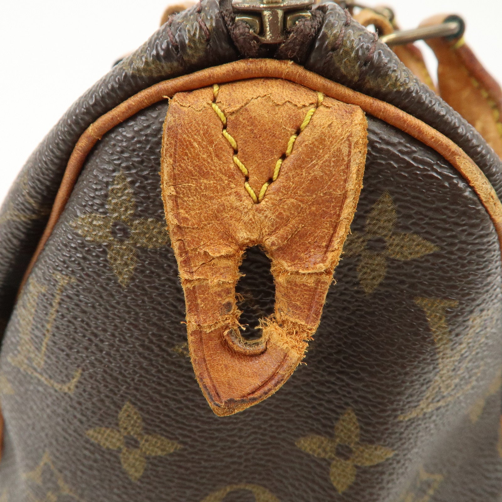 Louis Vuitton Monogram Speedy 25 Boston Bag Hand Bag Brown M41528
