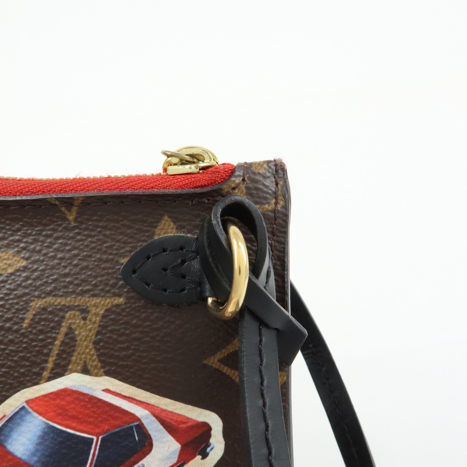 Louis Vuitton Monogram LV World Tour Pouch for Neverfull Brown MM