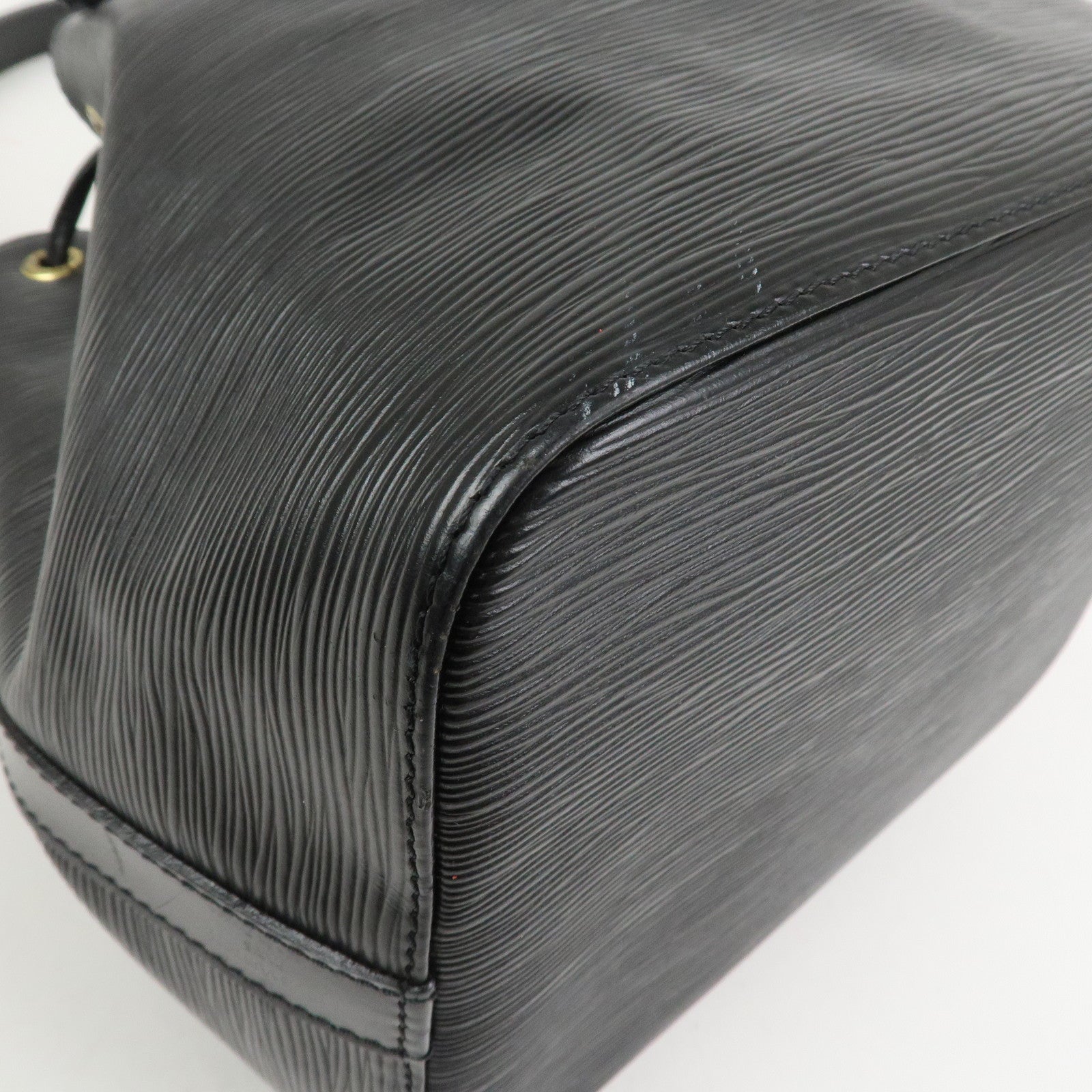 Louis Vuitton Epi Leather Petit Noe Shoulder Bag Noir Black M59012