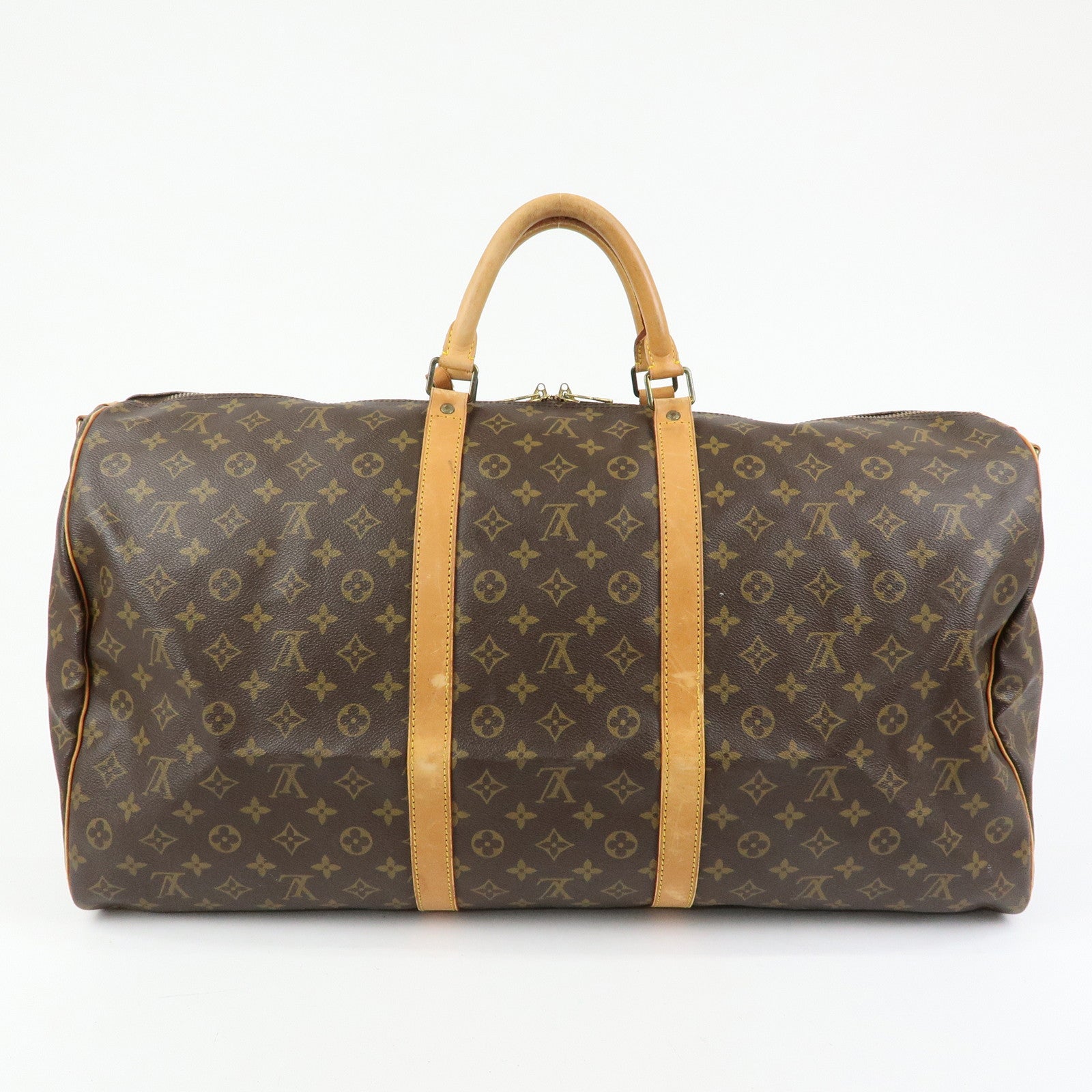 Louis Vuitton Monogram Keep All Bandouliere 60 Boston Bag M41412