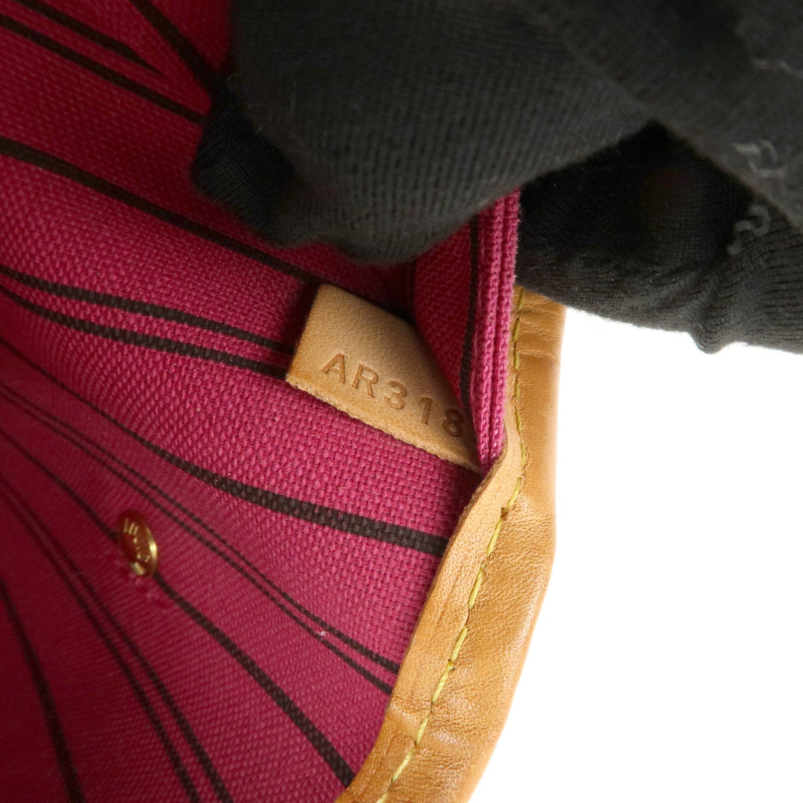 Louis Vuitton Monogram Neverfull MM Tote Bag Pivoine M41178 Used