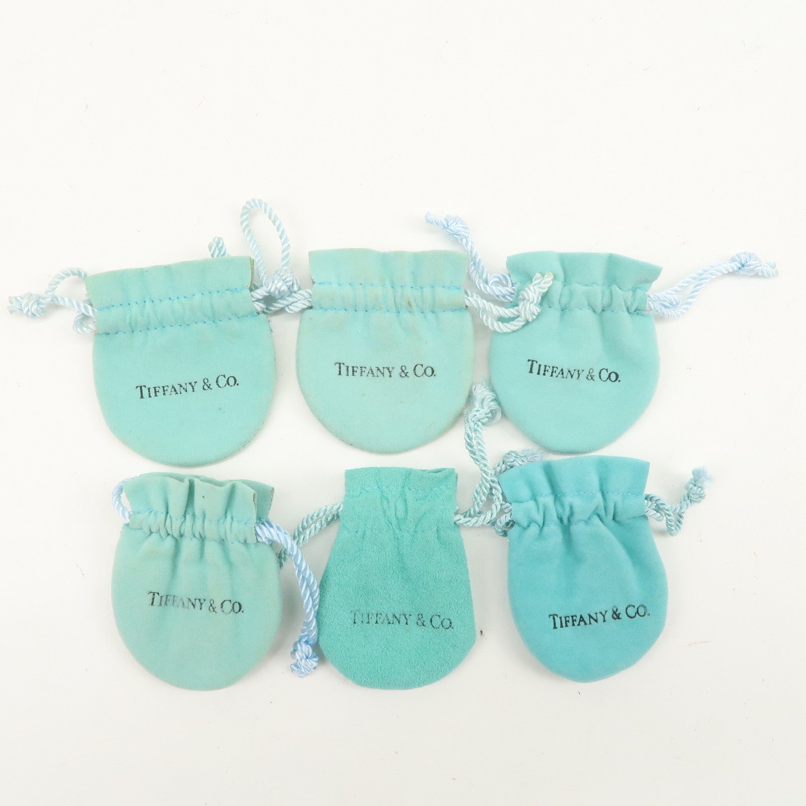Tiffany & Co Set of 30 Dust Bags for Jewelry Tiffany Blue