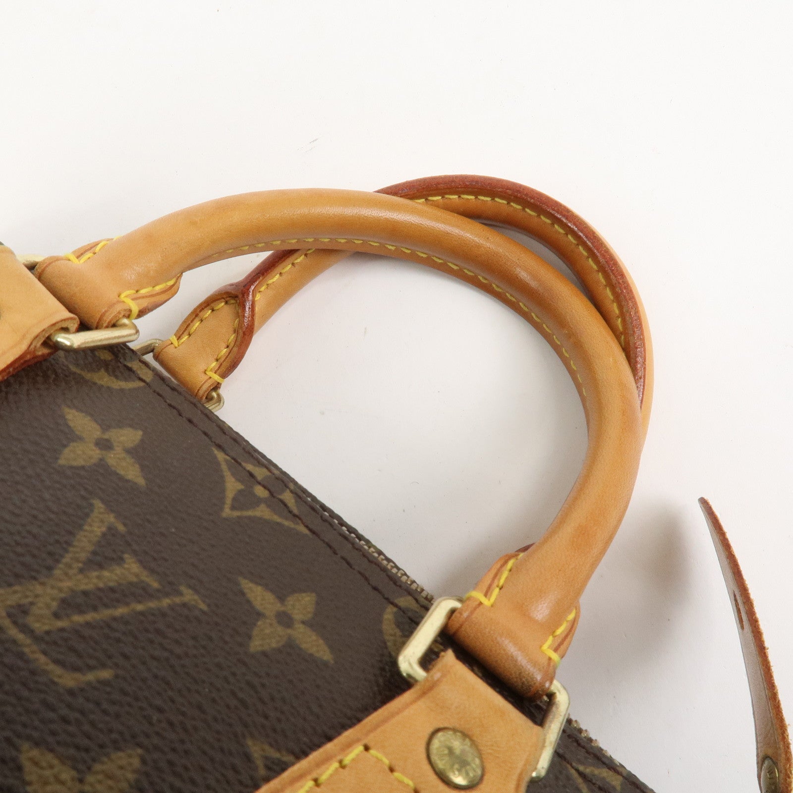 Louis Vuitton Monogram Speedy 25 Boston Bag Hand Bag Brown M41528