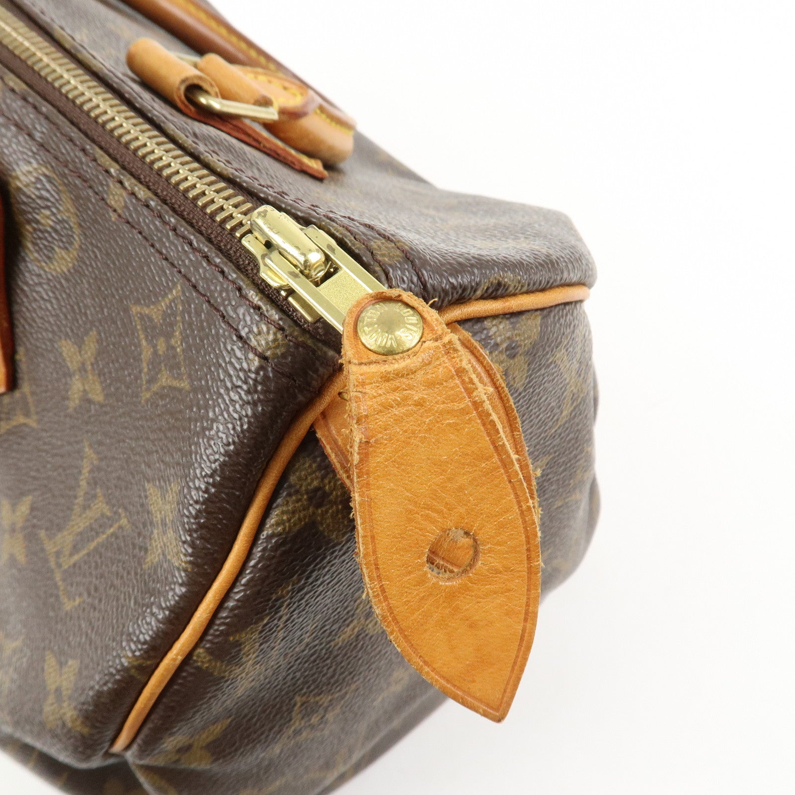 Louis Vuitton Monogram Speedy 30 Boston Bag Hand Bag Brown M41526