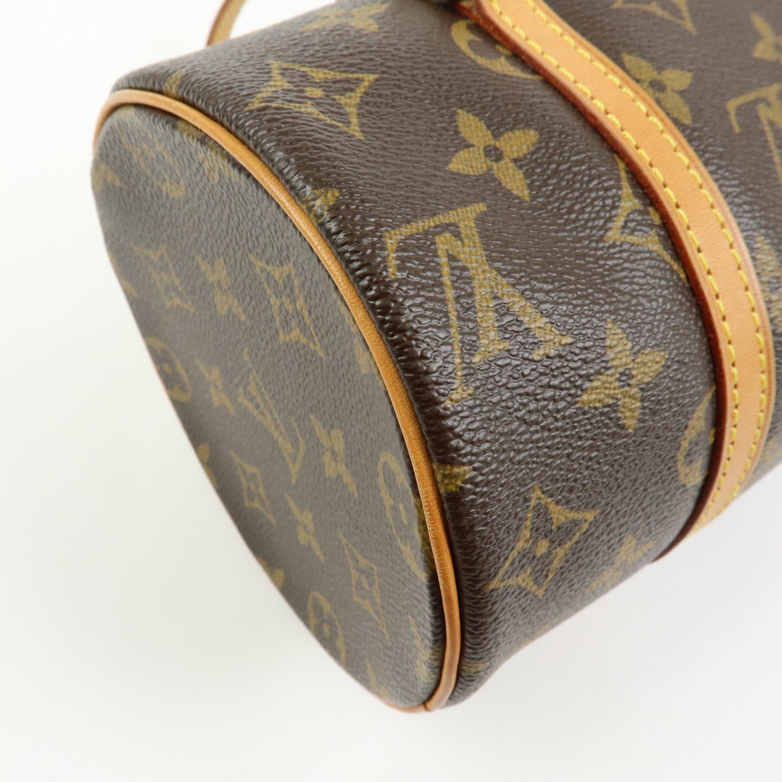 Louis Vuitton Monogram Papillon 26 Hand Bag Brown M51386
