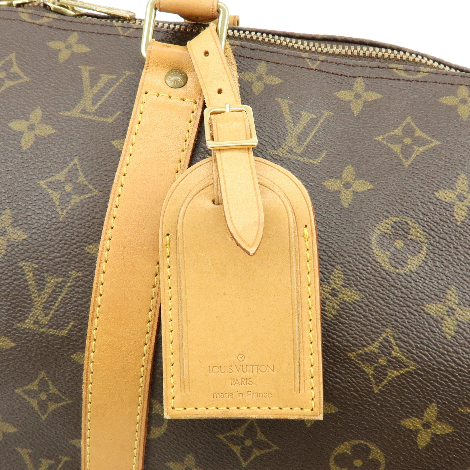 Louis Vuitton Monogram Keep All 50 Boston Bag Brown M41426